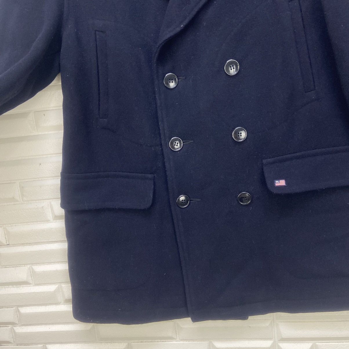 Ralph Lauren 🔥90s Polo Jeans Co. Ralph Lauren Double Breasted Wool Coat Size US M / EU 48-50 / 2 - 8 Thumbnail