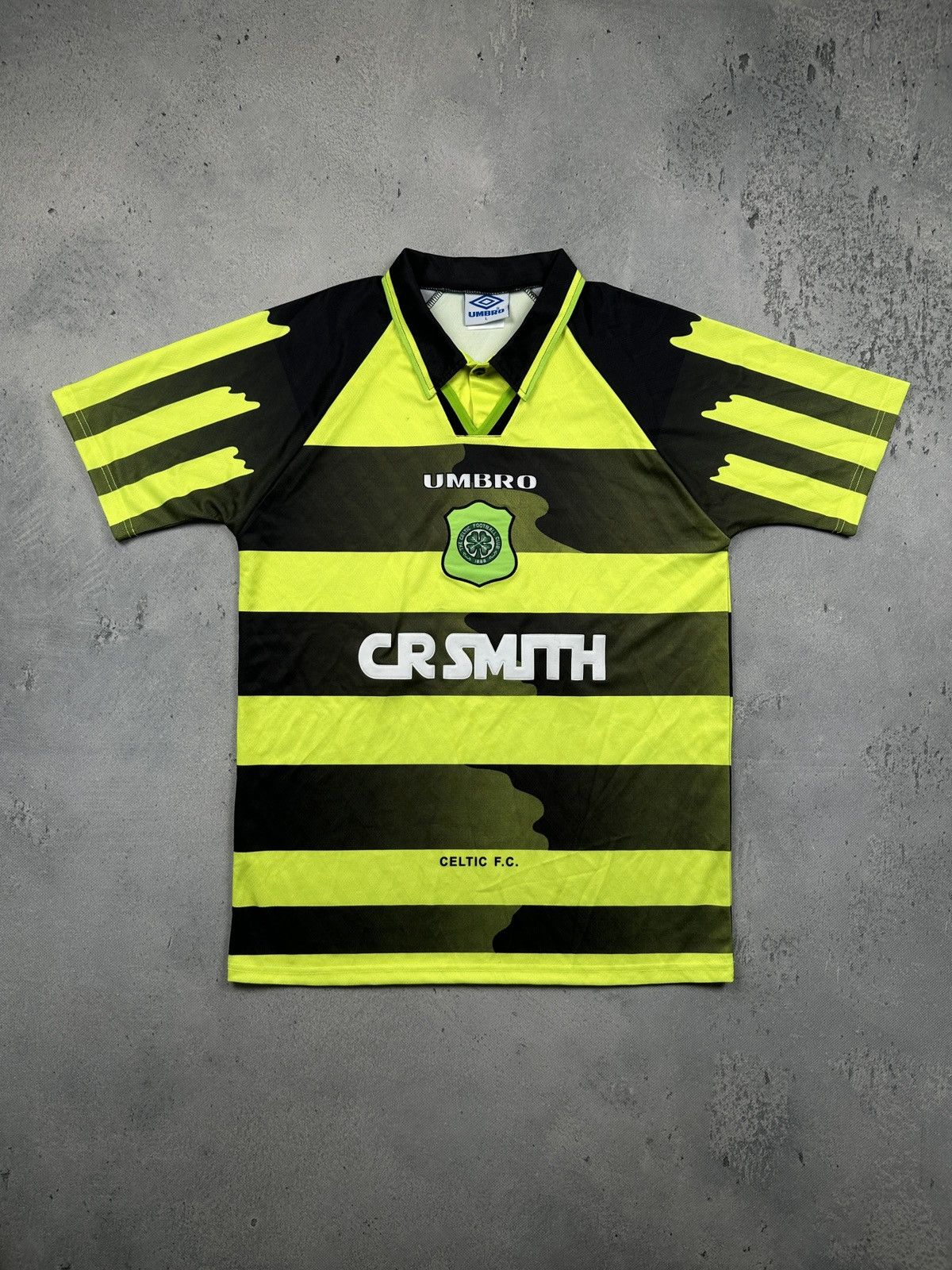 Umbro Vintage Celtic FC 1996-97 Away Jersey Umbro Super Rare 90s Size US L / EU 52-54 / 3 - 1 Thumbnail