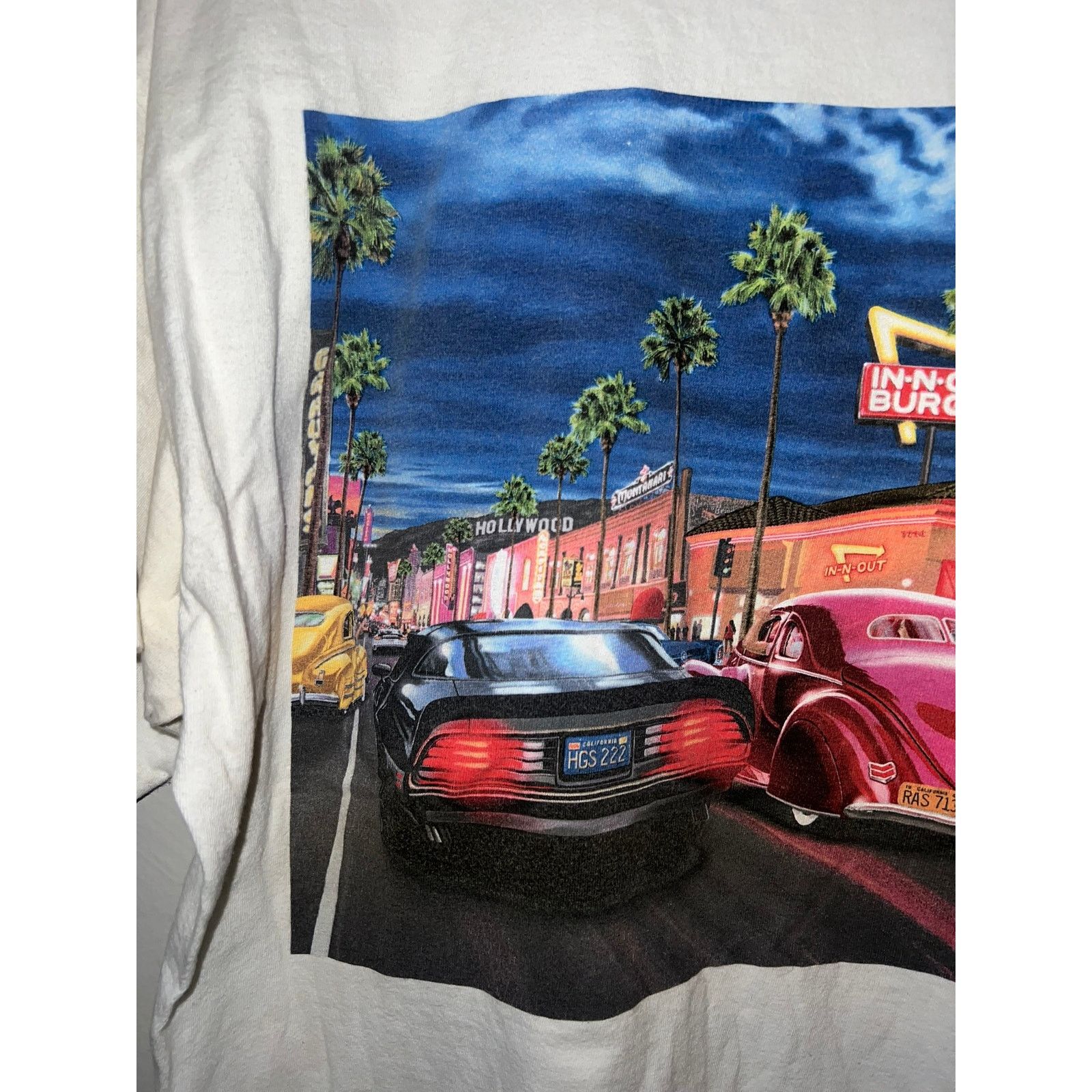 Other Retro in N Out Burger California White Graphic Shirt Medium Size US M / EU 48-50 / 2 - 6 Thumbnail