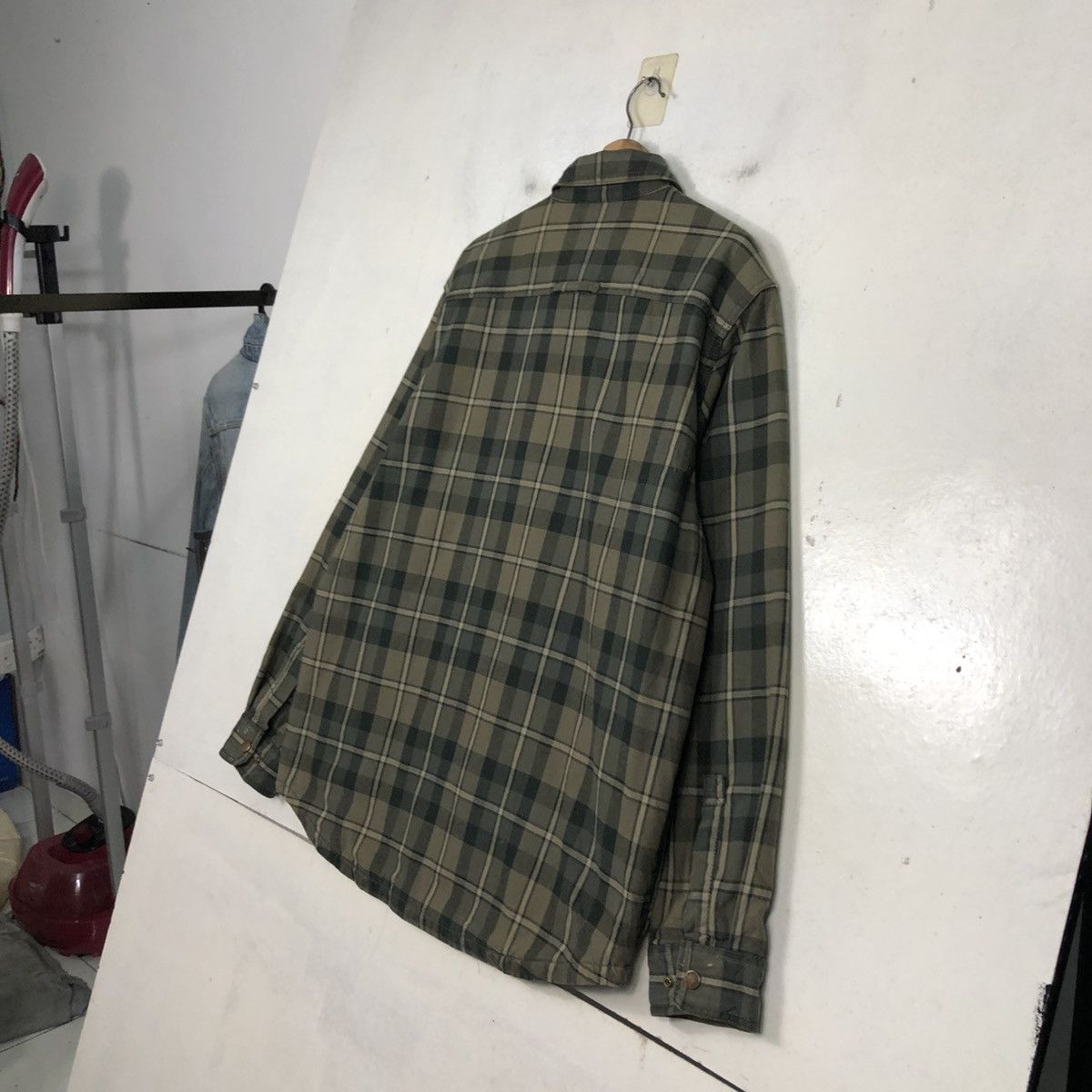Japanese Brand Vintage Chore Jacket Plaid Blanket Katahdin Iron Work Tartan Size US M / EU 48-50 / 2 - 12 Thumbnail