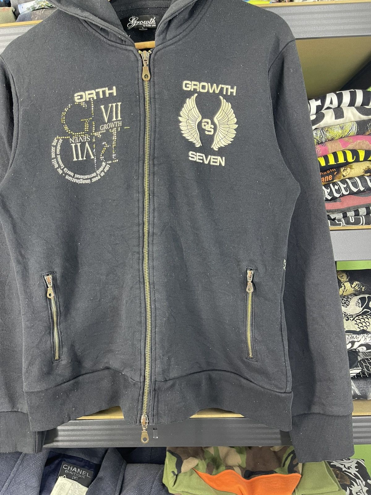 In The Attic Growth by in the attic Growth Seven Skull Design Hoodie Size US L / EU 52-54 / 3 - 4 Thumbnail