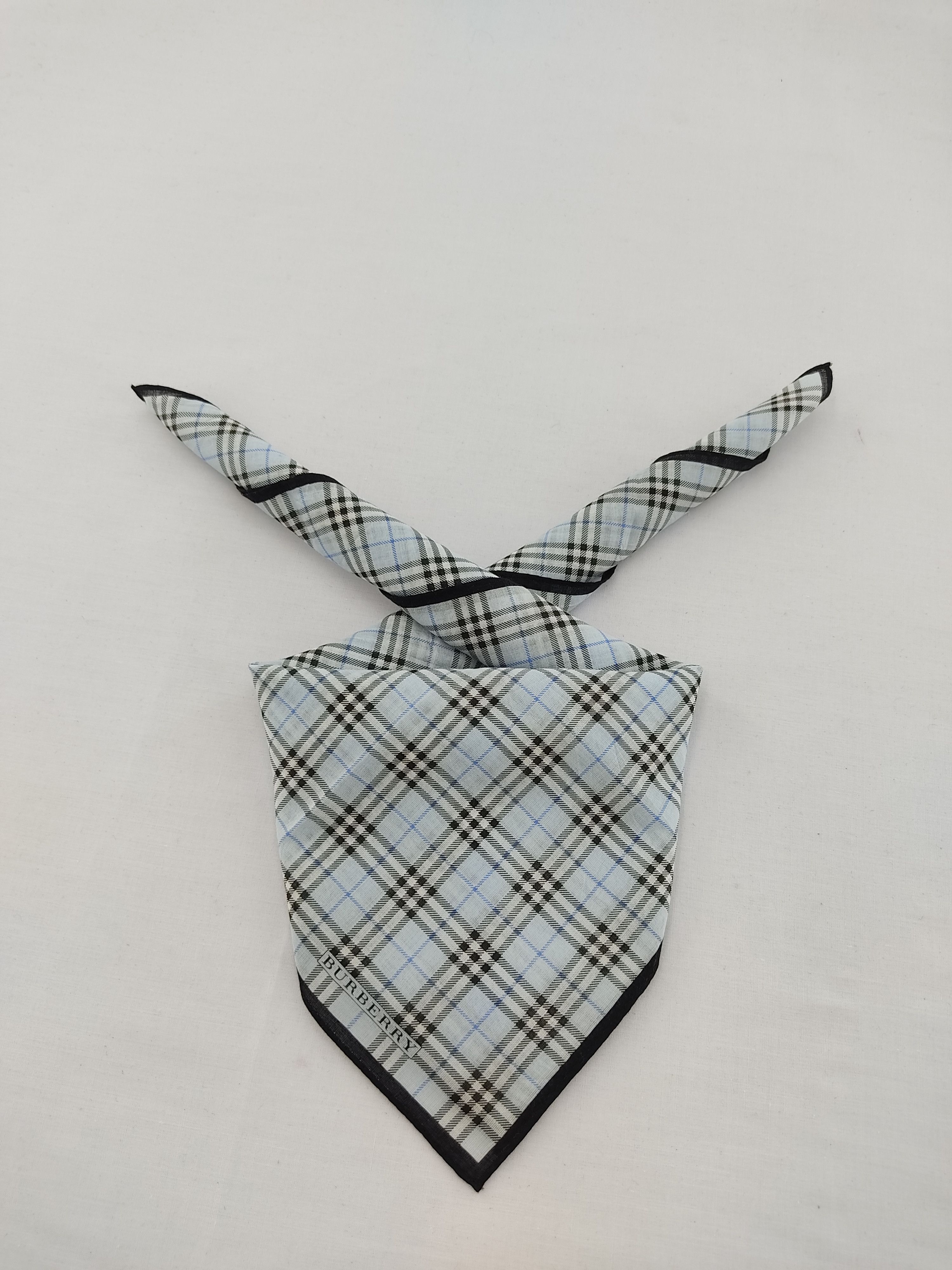 Burberry × Vintage Burberry Handkerchief / Neckwear / Bandana Size ONE SIZE - 1 Thumbnail