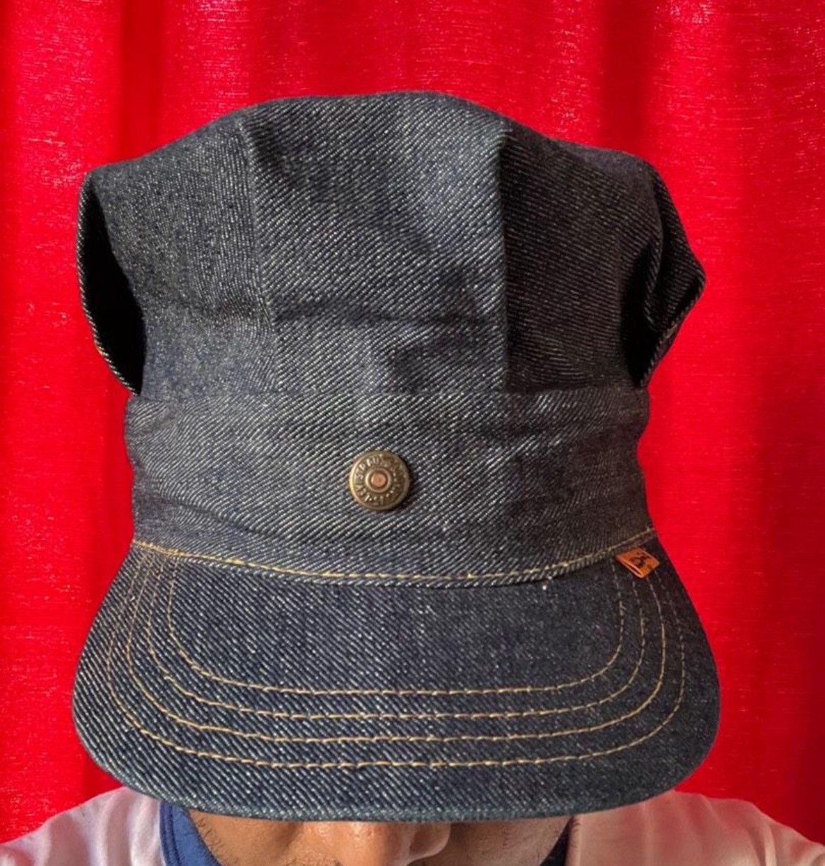 Levi's Vintage Clothing Vintage Denim Hat Levis Orange Tab