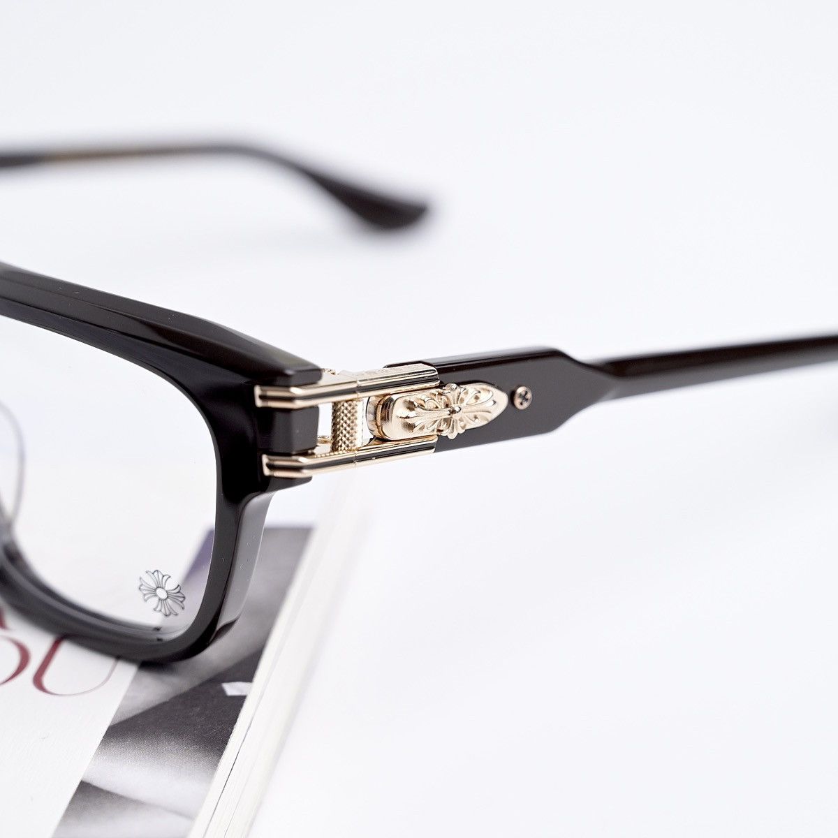 Chrome Hearts CHROME HEARTS BULGE CLASSIC BROWN GLASSES Size ONE SIZE - 2 Thumbnail