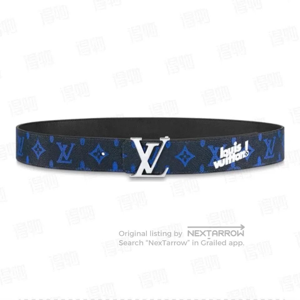 Louis Vuitton louis vuitton monogram leather belt. Size ONE SIZE - 4 Thumbnail