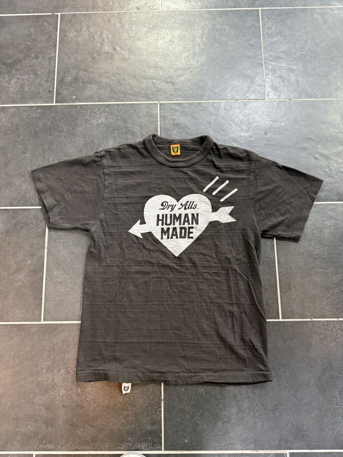 Human Made Human made Heart logo Tee grey white Size US M / EU 48-50 / 2 - 1 Thumbnail
