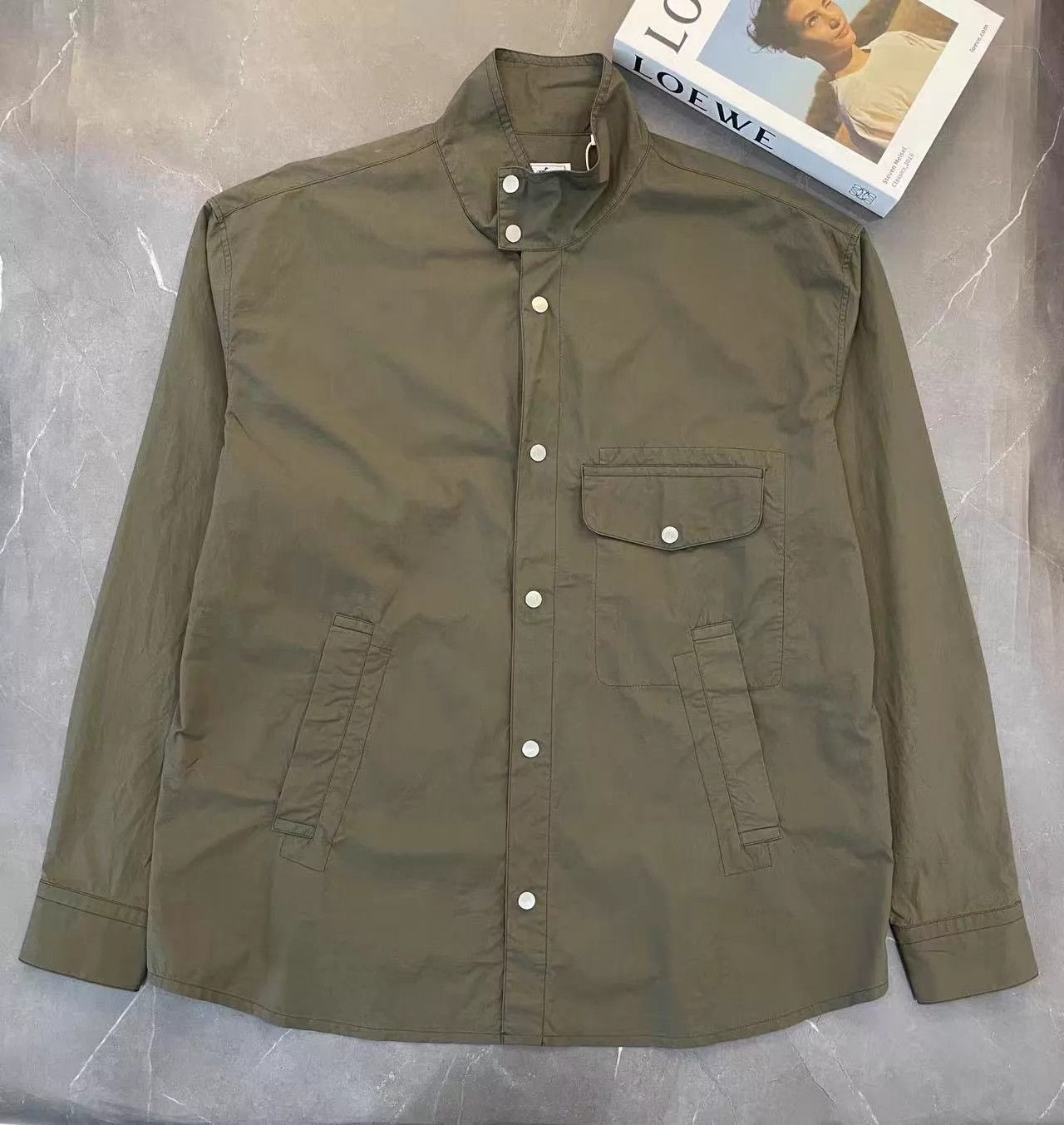 Hermes Hermes Men's Shirt Jacket 39 Size US M / EU 48-50 / 2 - 1 Thumbnail