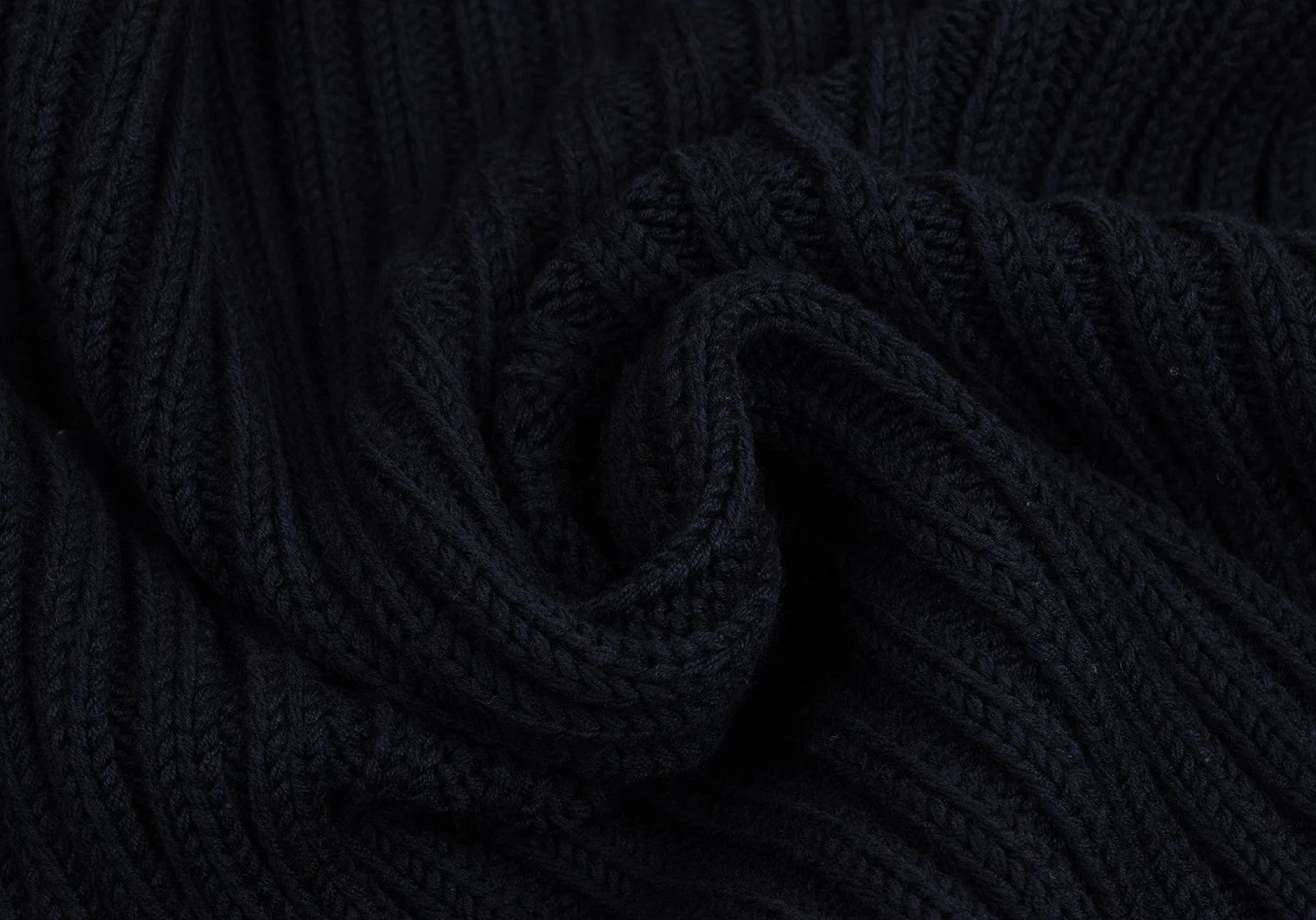 Yohji Yamamoto Yohji Yamamoto Wool Turtleneck Sweater Navy M Size US M / EU 48-50 / 2 - 11 Thumbnail