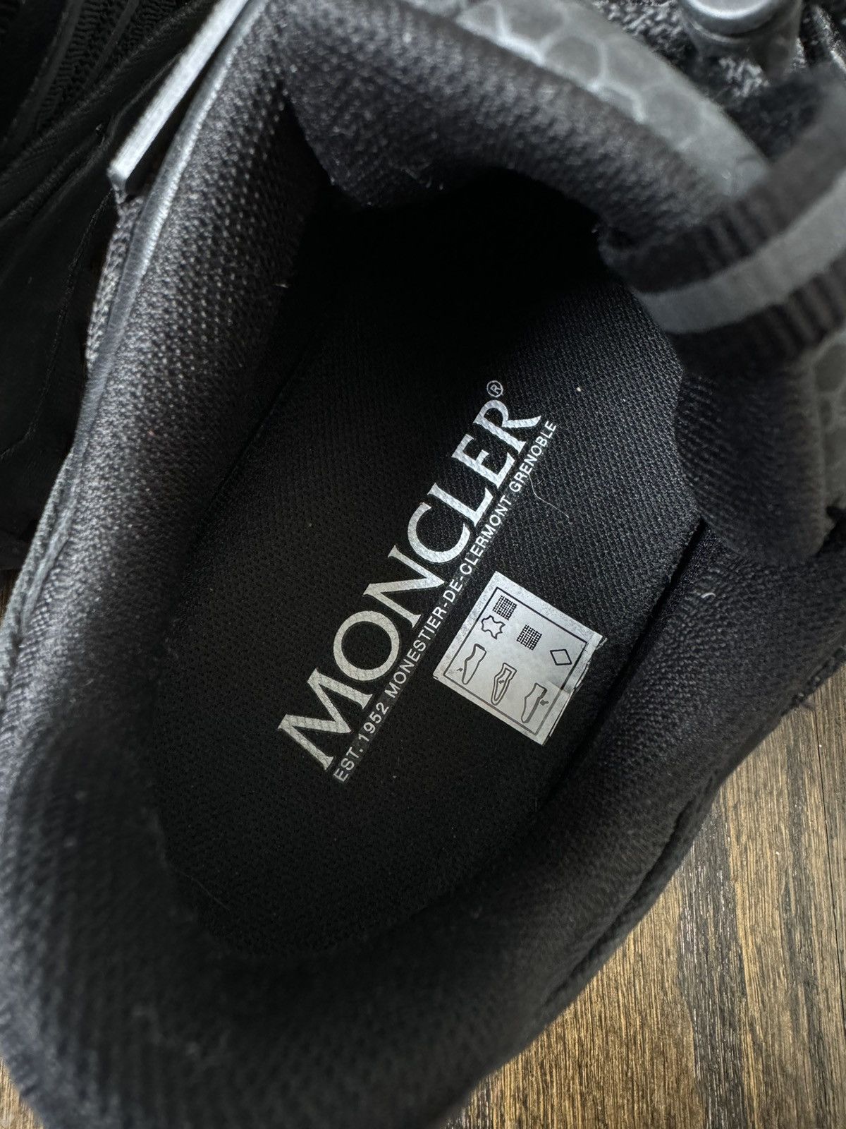 Moncler Moncler Trail Grip GTX Black Hiking Shoes Size US 6 / IT 36 - 5 Thumbnail