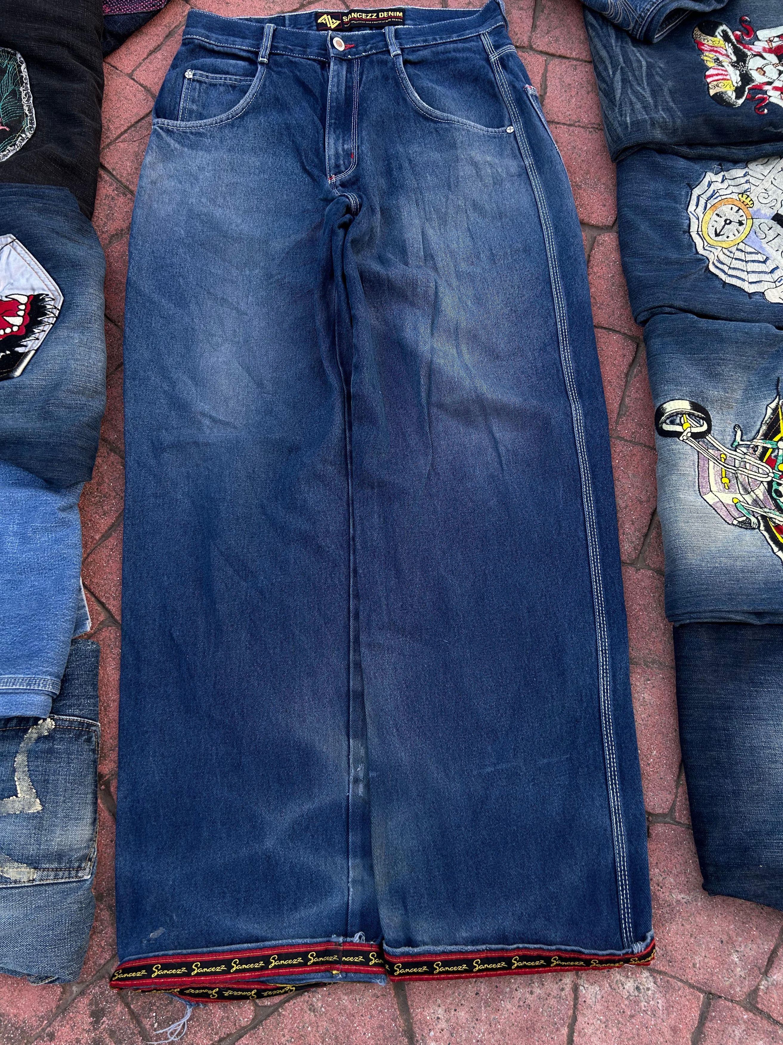 Vintage Sancezz Hip-Hop Jeans Size US 32 / EU 48 - 4 Thumbnail