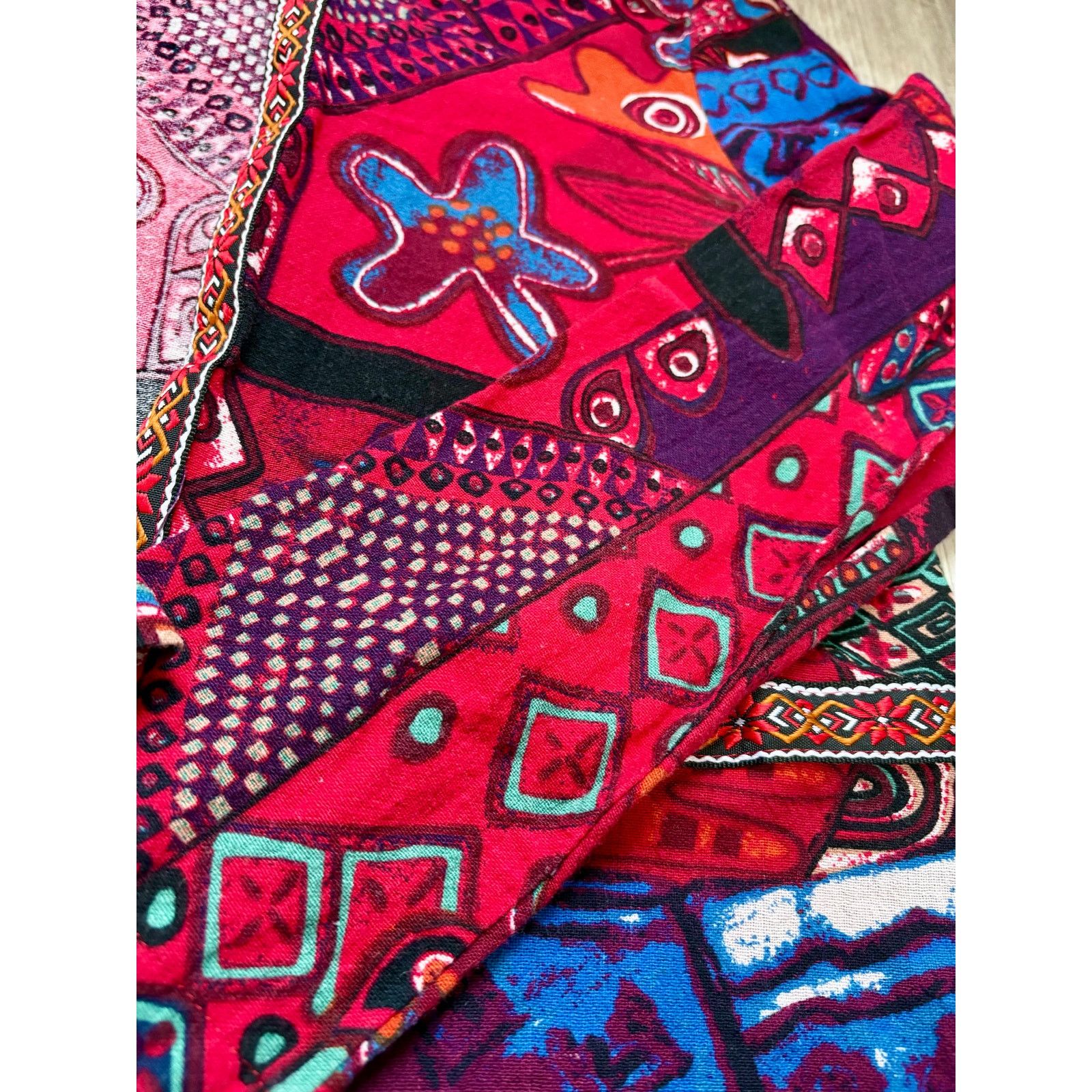 Other Emery Rose | Open Front Jacket Multicolor Print | Medium Size M / US 6-8 / IT 42-44 - 3 Thumbnail