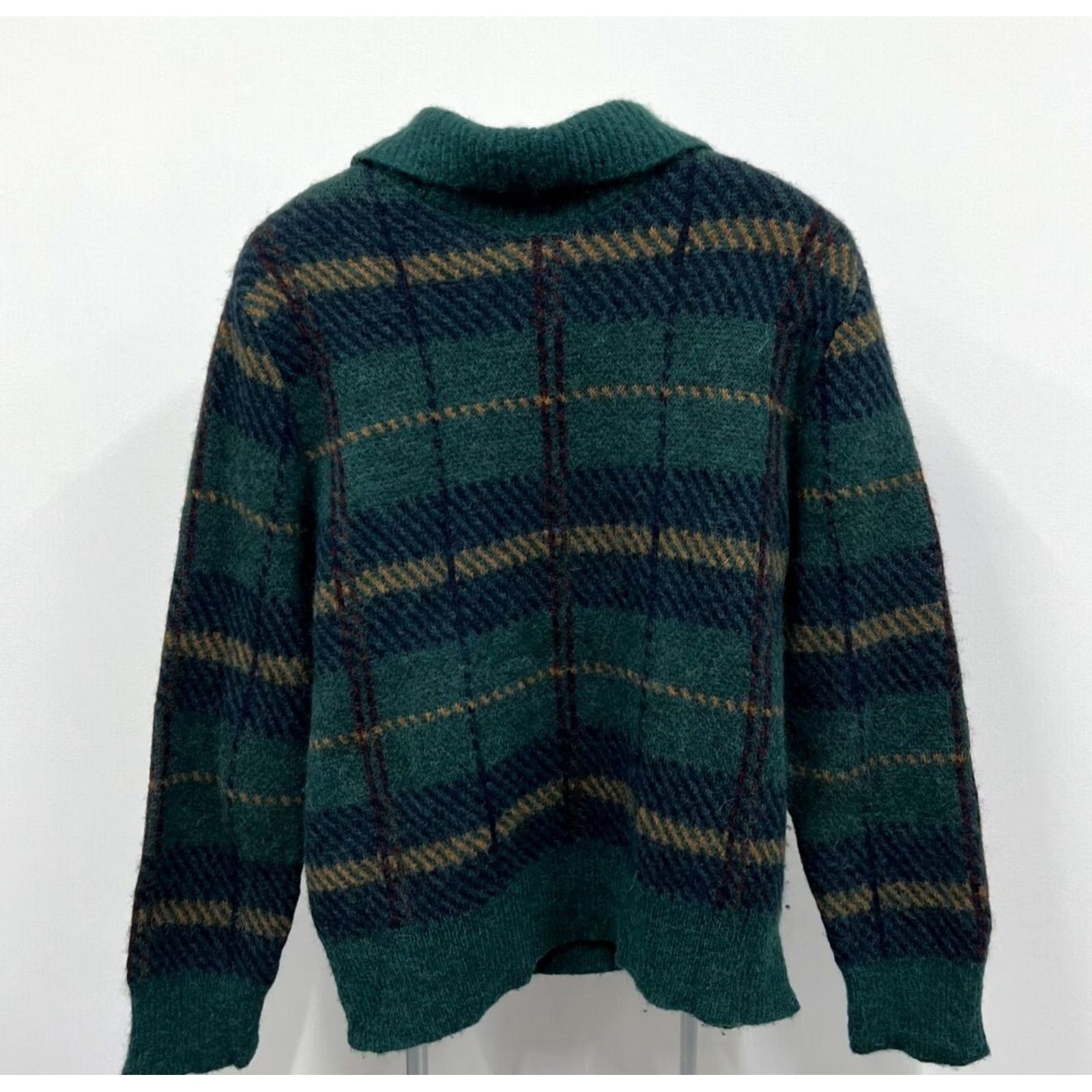 Dries Van Noten DRIES VAN NOTEN Sweater Women's Pullover Wool Alpaca Checked Multicolor M Block Pattern 63% Alpaca 30% Polyamide 7% Merino Wool Fall Winter UNK Size M / US 6-8 / IT 42-44 - 7 Thumbnail