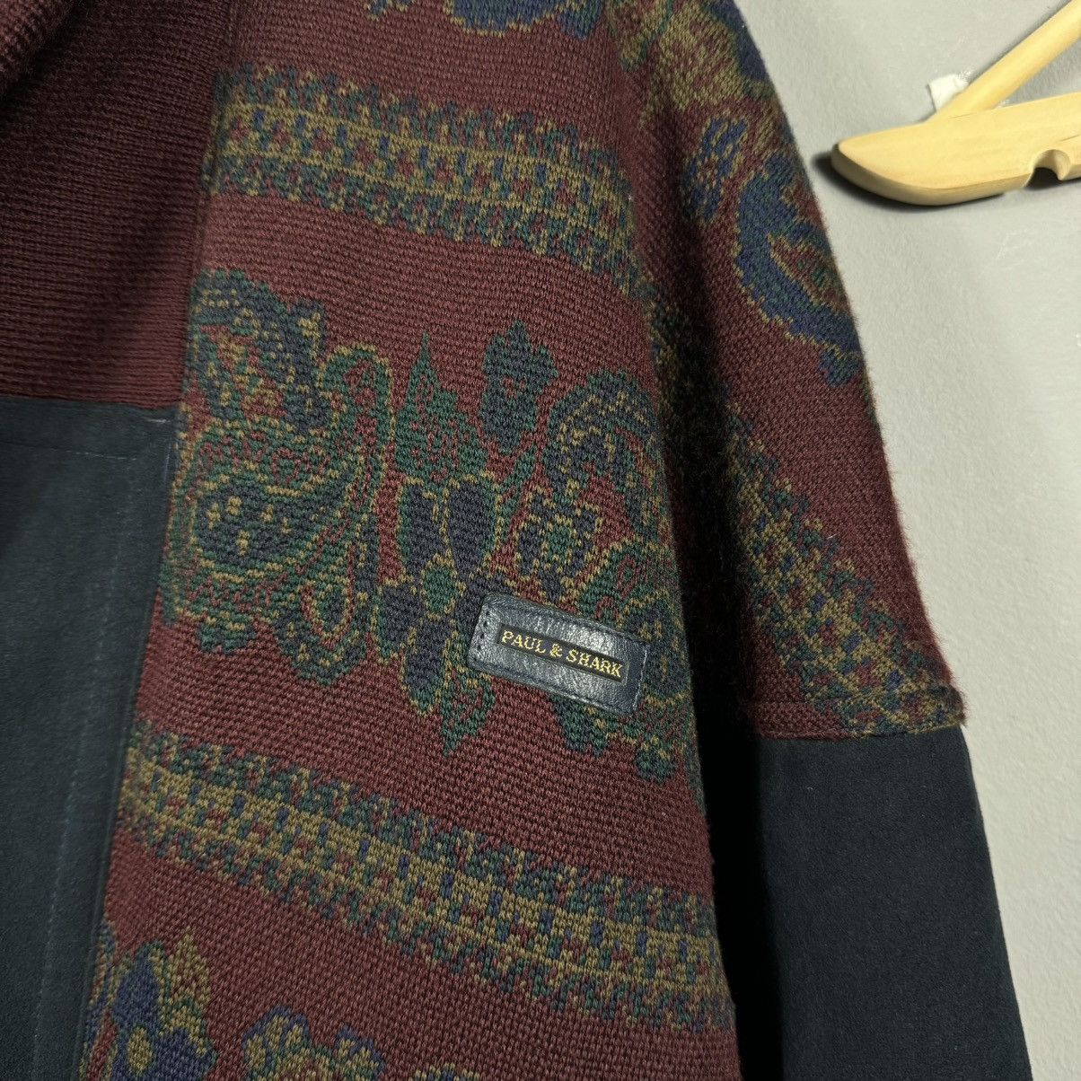 Paul & Shark Vintage Paul & Shark Aztec Style Cardigan Size US M / EU 48-50 / 2 - 6 Thumbnail