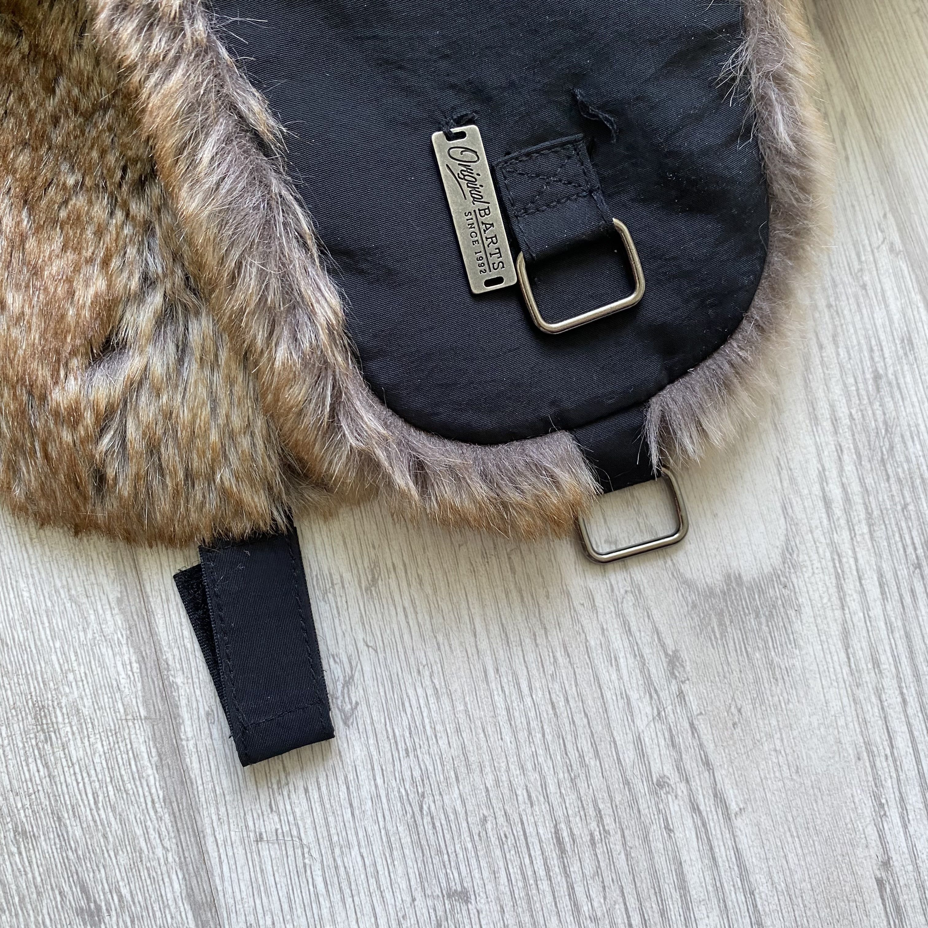 Diesel 🥶Diesel style Vintage 90s Trapper Fur Ushanka Winter Hat Size ONE SIZE - 3 Thumbnail