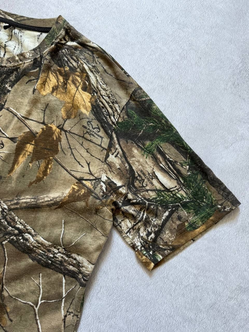 Realtree Vintage Y2K Real Tree Camouflage Mossy Oak T Shirt Size US L / EU 52-54 / 3 - 4 Thumbnail