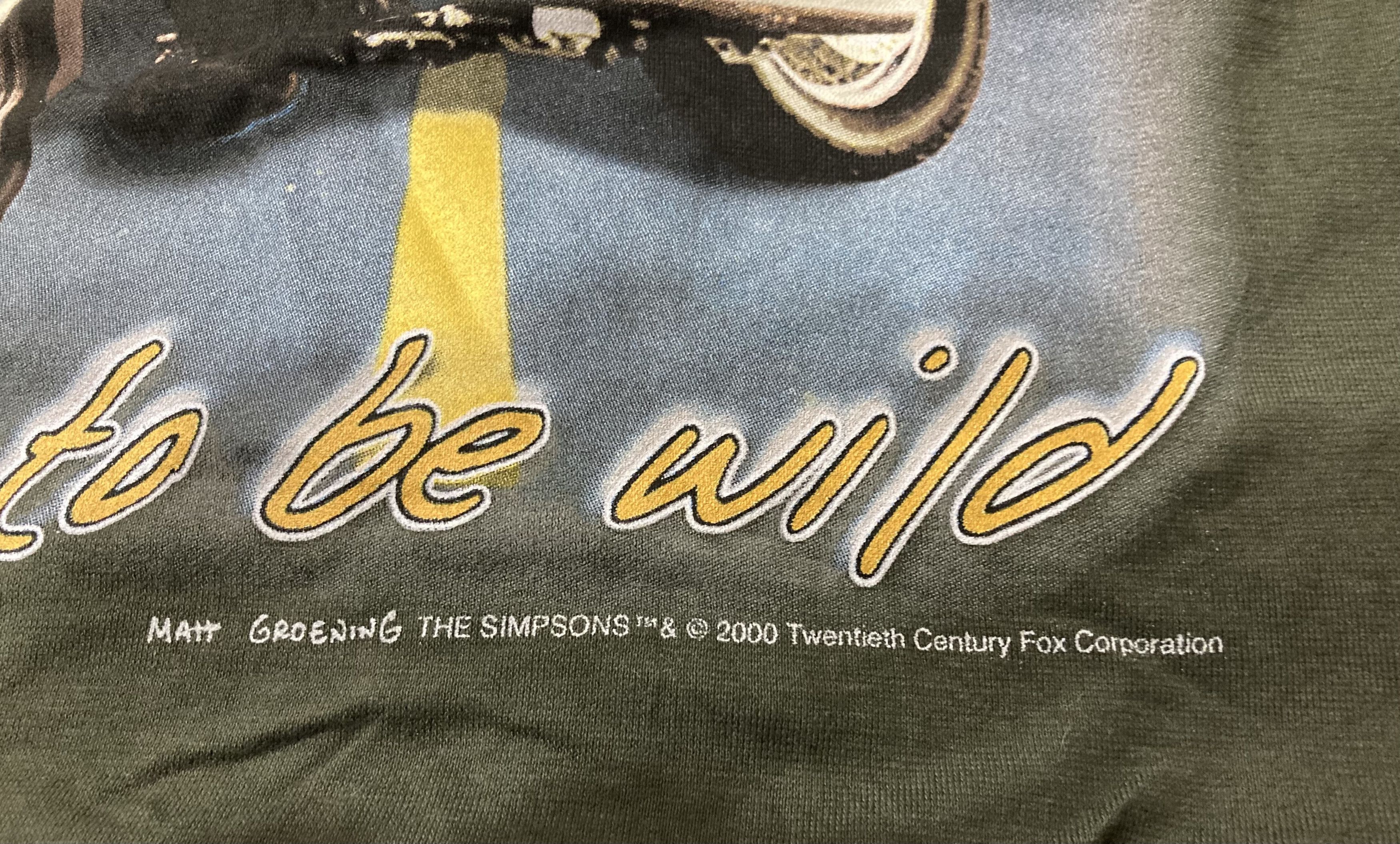 The Simpsons Vintage 2000 The Homer Simpson Born To Be Wild Size US L / EU 52-54 / 3 - 5 Thumbnail