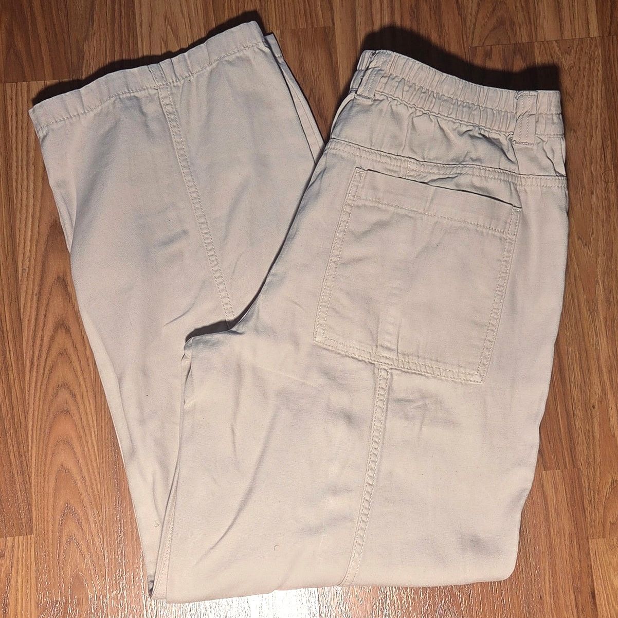 Aeropostale Aeropostale Large Utility Cargo Khaki Pants - Stylish Comfy Size US 34 / EU 50 - 2 Thumbnail