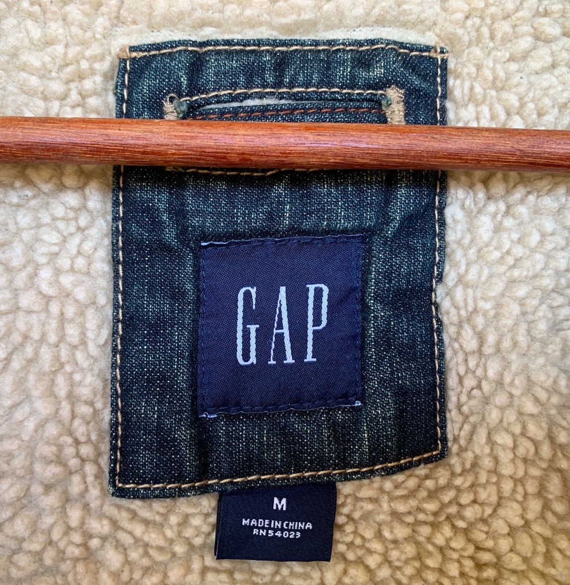 Gap Gap Denim Chore jacket Lining sherpa Size US M / EU 48-50 / 2 - 10 Thumbnail