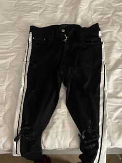 Amiri Track Jeans Grailed