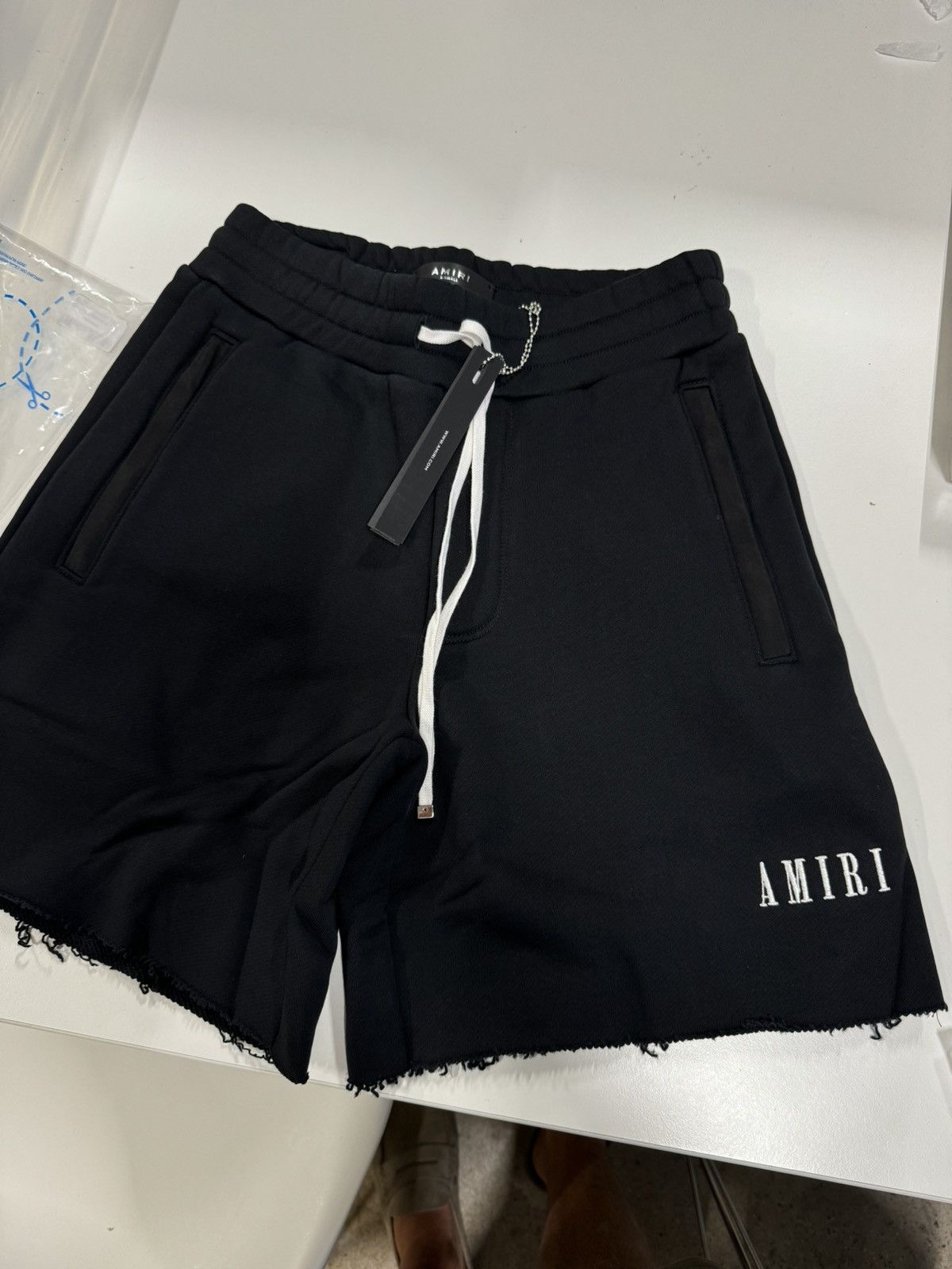 Amiri Amiri Core Embroidery Logo Sweat Shorts NEW 850$ Size US 28 / EU 44 - 1 Thumbnail