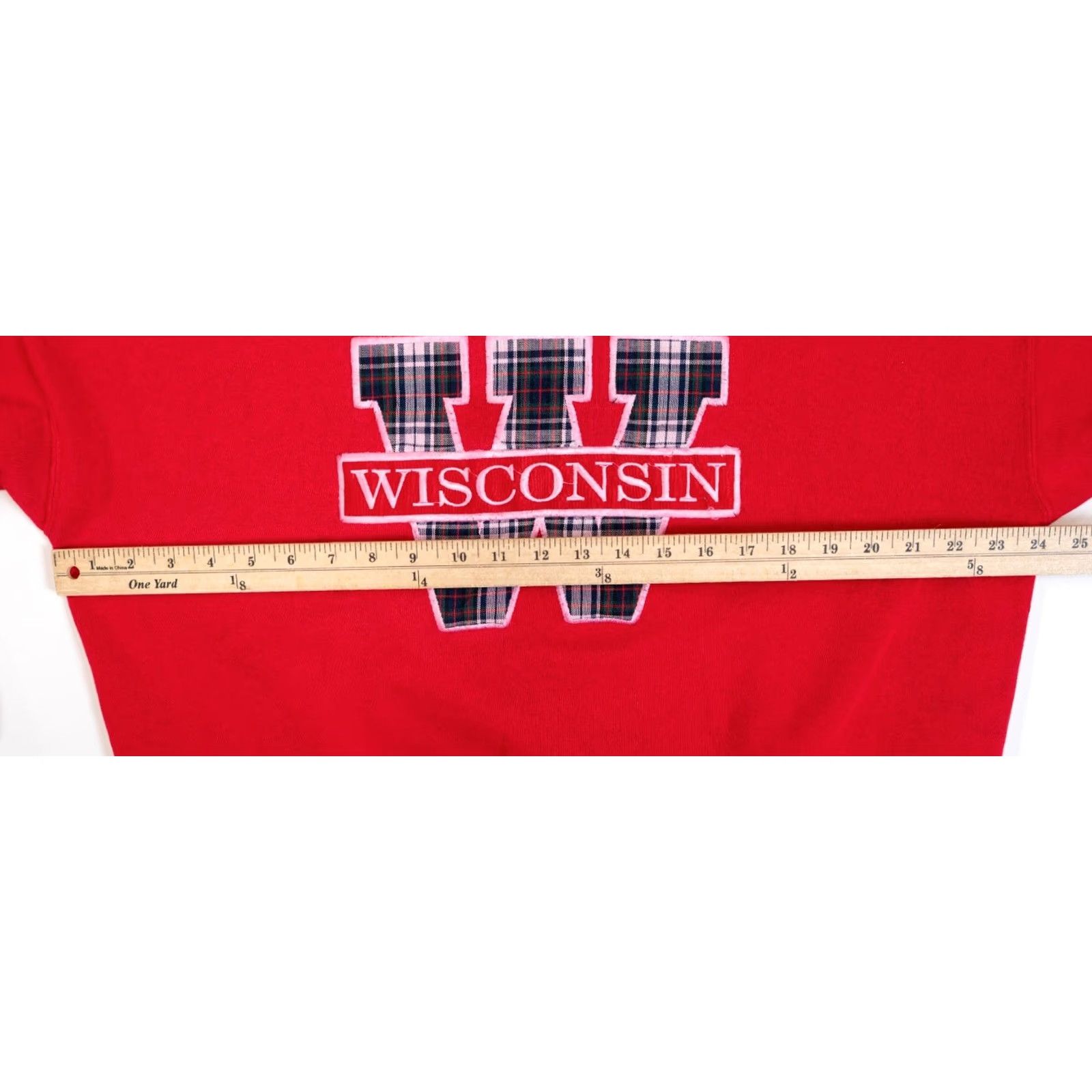 NCAA VINTAGE University of Wisconsin Badgers Sweatshirt Women XL Red Lee Sport Shirt Womens LG? Size XL / US 12-14 / IT 48-50 - 5 Thumbnail
