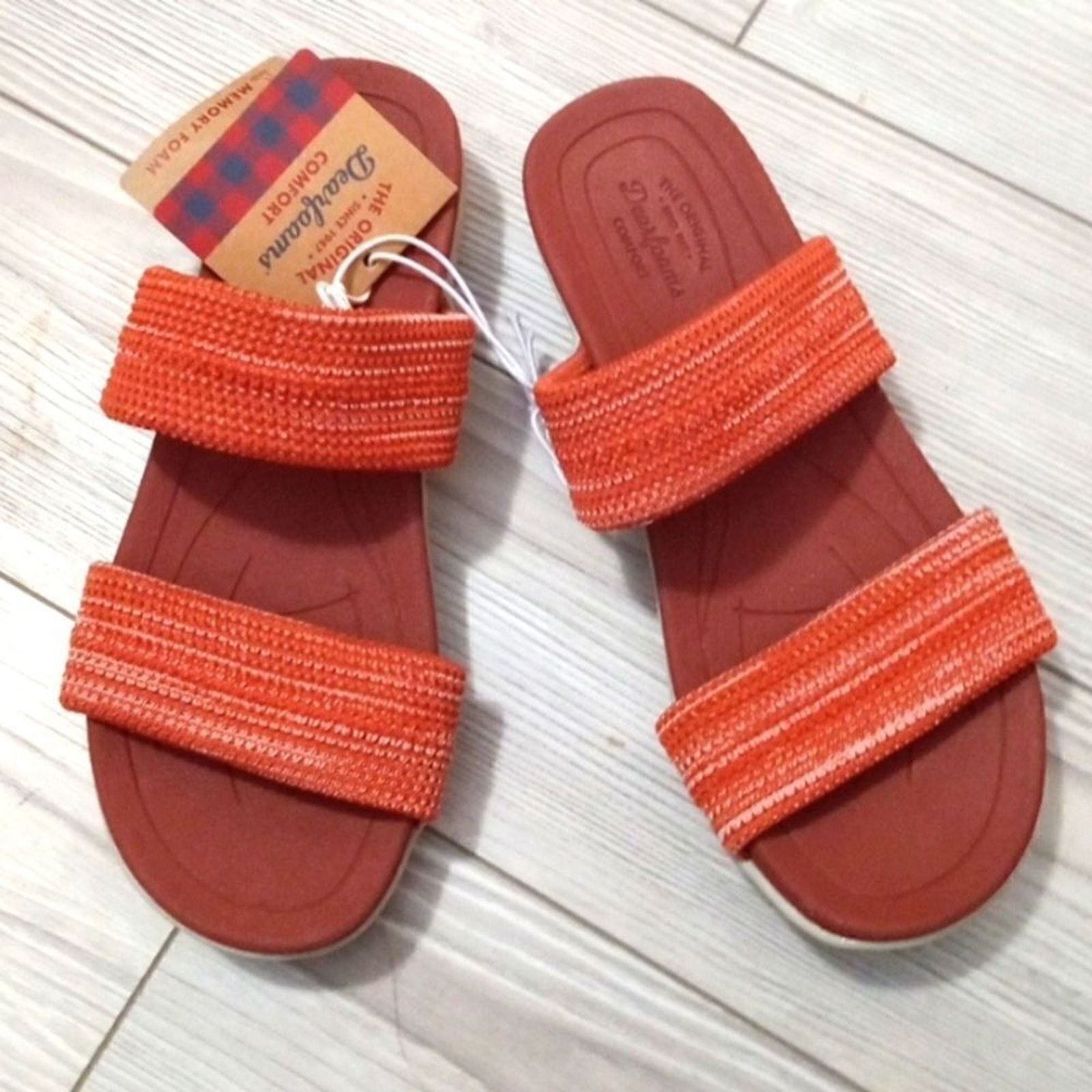Other (64-3343) Dearfoams Sandals for Women's Sz 8 Size US 8 / IT 38 - 3 Thumbnail
