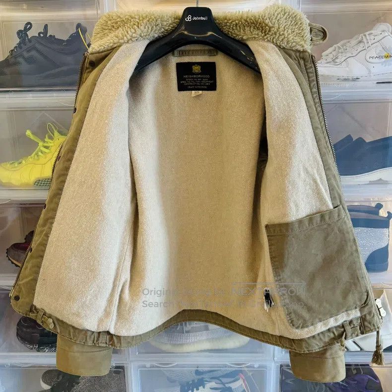 Neighborhood Neighborhood Distressed Wool Jacket Sailor Jacket Size US S / EU 44-46 / 1 - 4 Thumbnail