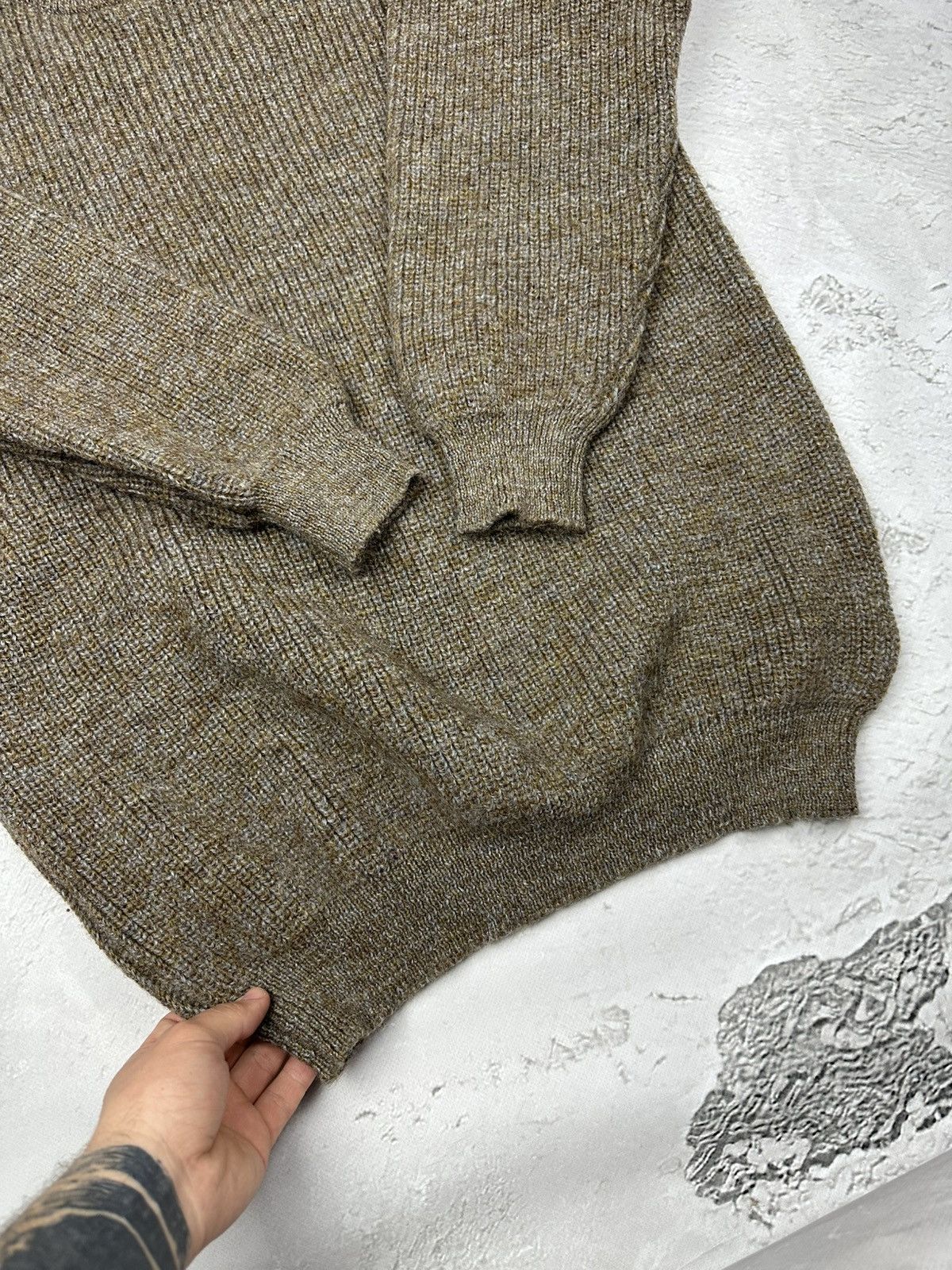 Barbour Vintage Barbour Wool Sweater Size US XXL / EU 58 / 5 - 5 Thumbnail