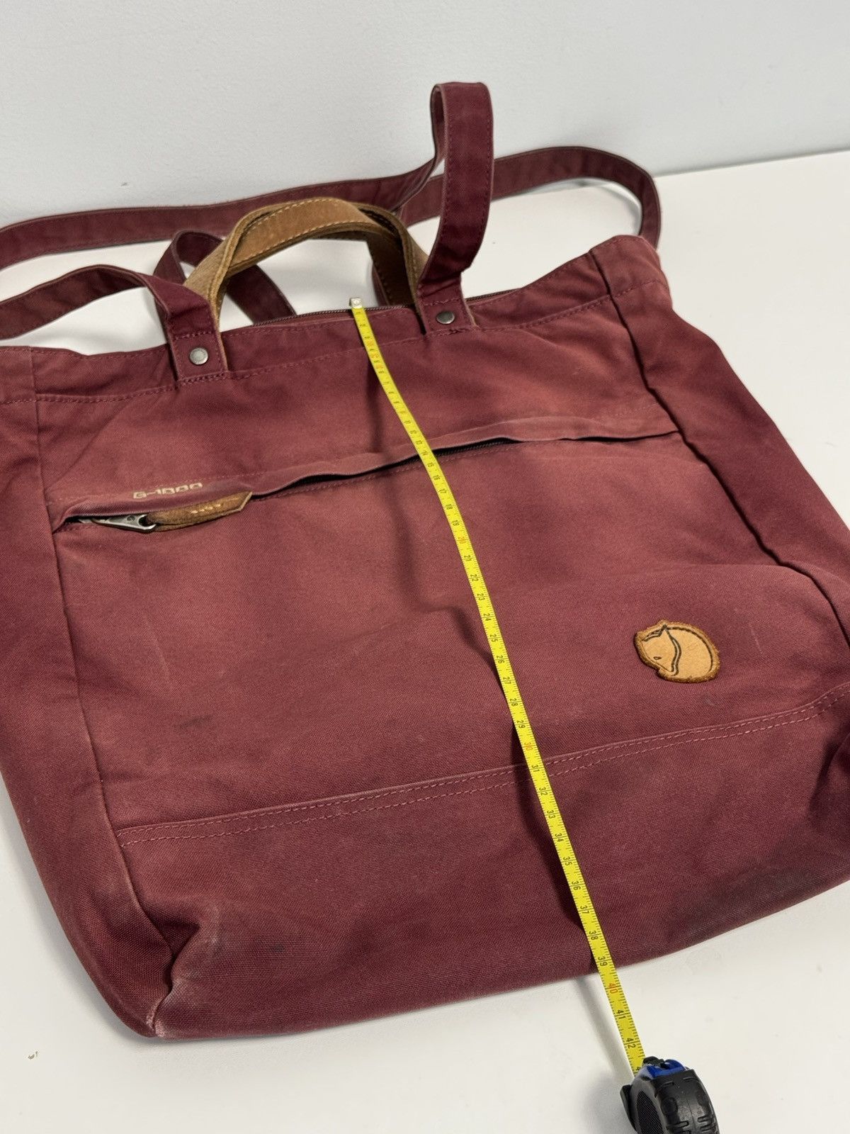 Fjallraven Fjallraven G-1000 Maroon Red Bag Totepack Shoulder Backpack Size ONE SIZE - 23 Thumbnail