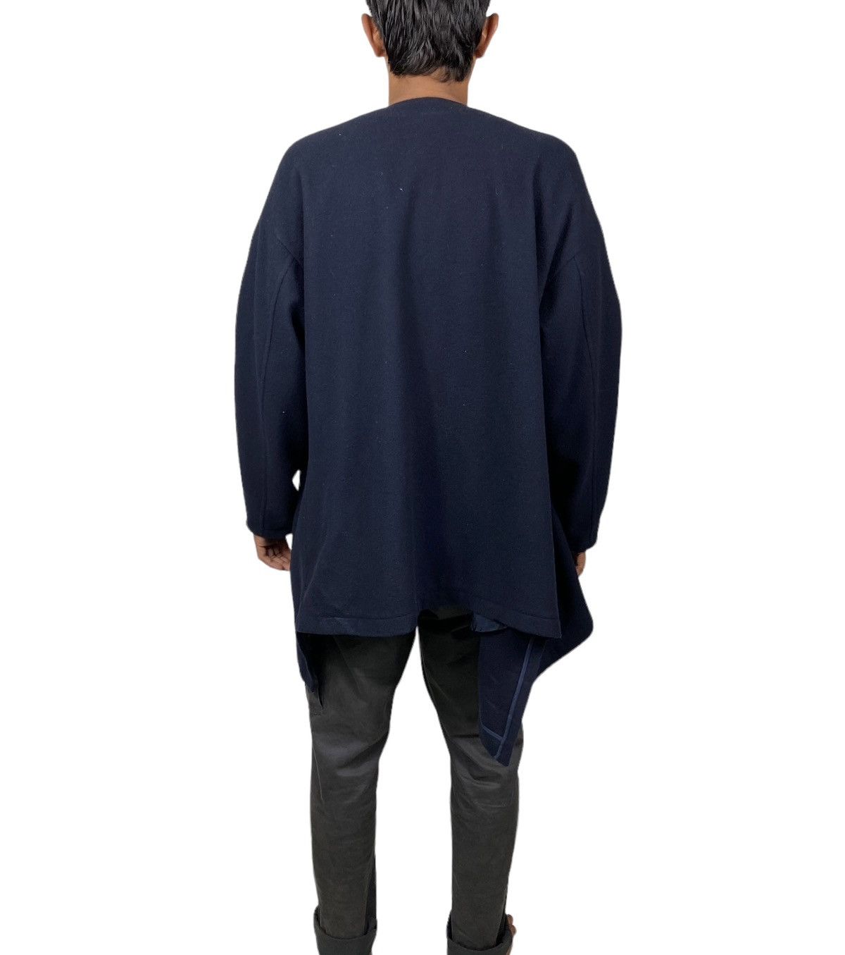 Japanese Brand × Y's × Yohji Yamamoto RUN AWAY Y's Yohji Yamamoto melton wool flare oversized coat Size US M / EU 48-50 / 2 - 5 Thumbnail