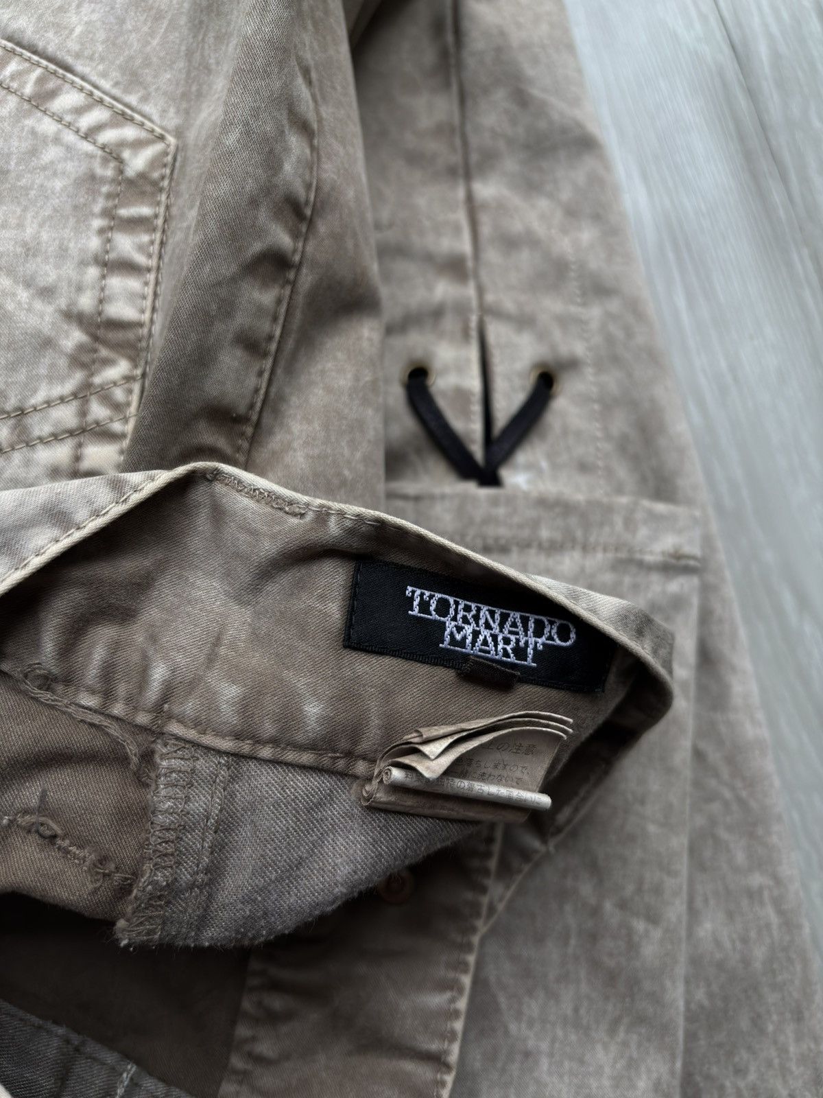 Japanese Brand TORNADO MART real phyton flare pants Size US 30 / EU 46 - 4 Thumbnail