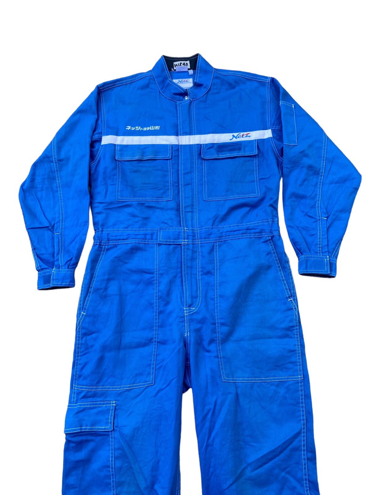 Vintage Vintage Toyota Netz Overall Jumpsuit Size US 39 - 4 Thumbnail