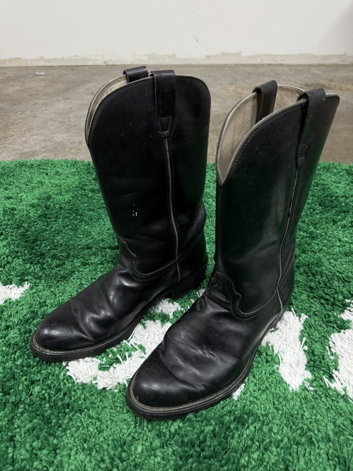 Vintage Vintage Soft Classic Black Leather Durango Cowboy Boots 11EE Size US 11 / EU 44 - 2 Thumbnail