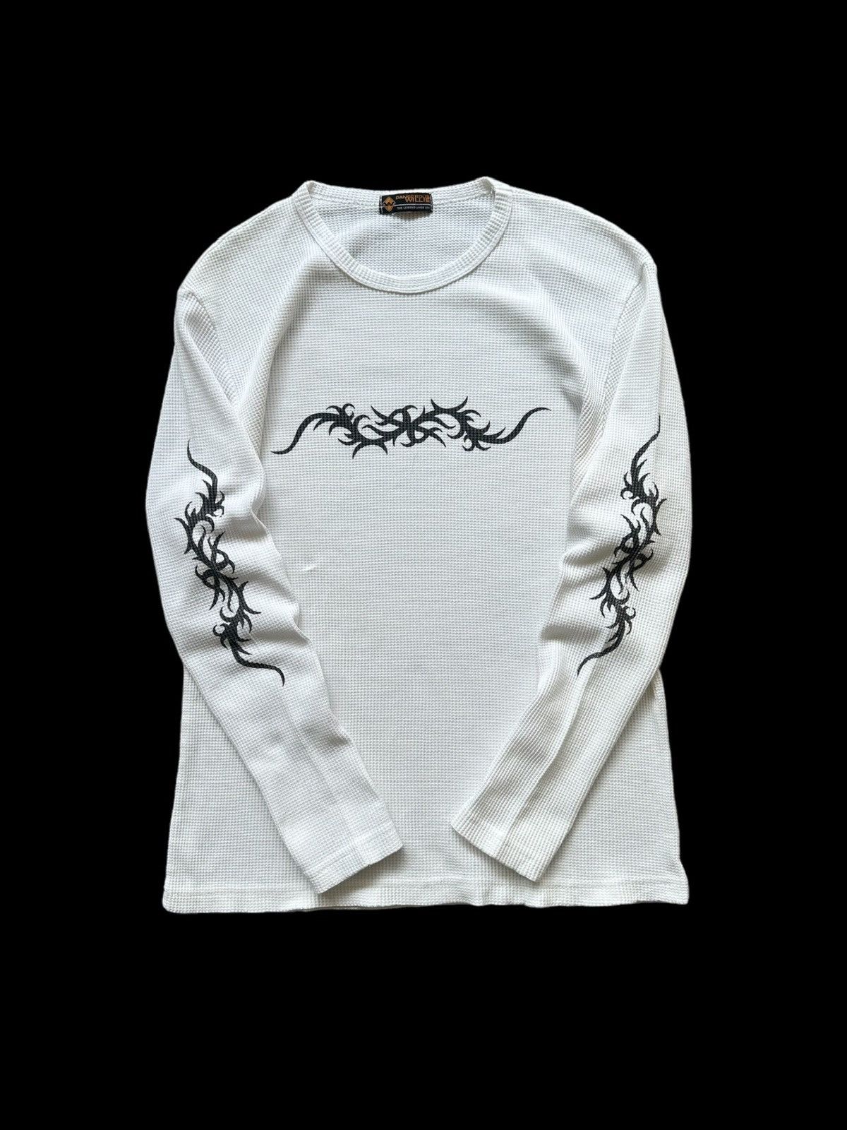 Beauty Beast Late 90's Dangerous Willie tribal thermal long sleeve Size US M / EU 48-50 / 2 - 2 Thumbnail