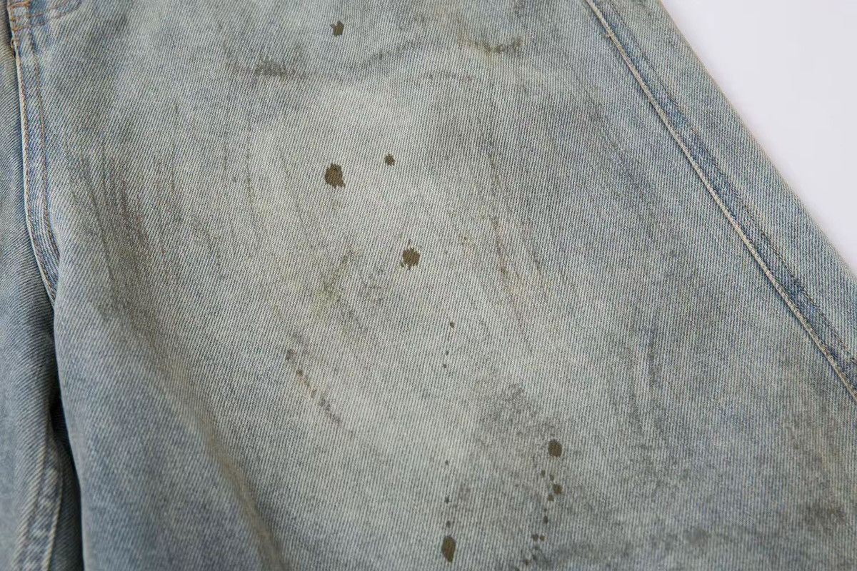 Designer × Vintage Dirty Washed Design Old Retro Vintage Y2k Shorts Size US 32 / EU 48 - 9 Thumbnail