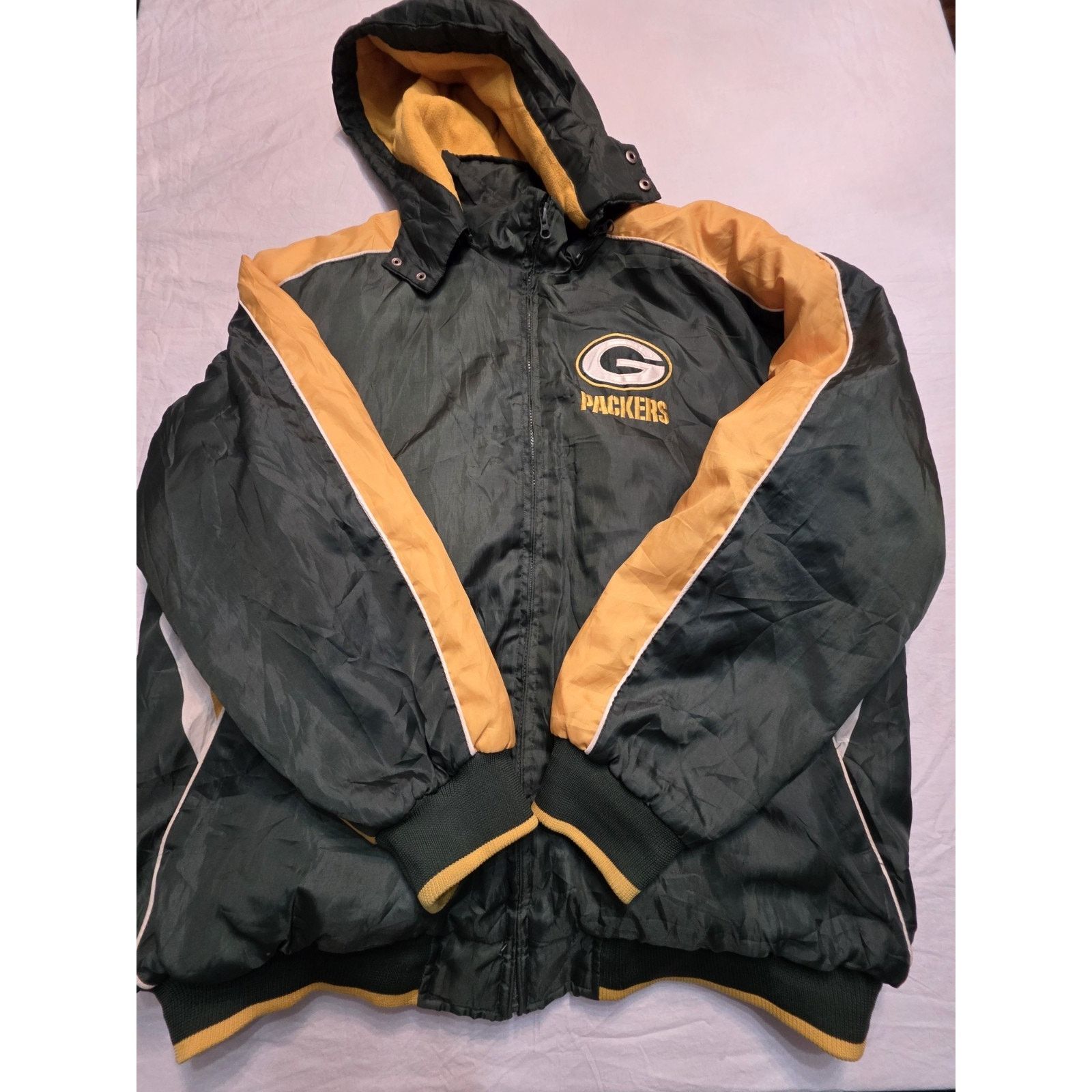 NFL Green Bay Packers Men's Heavyweight NFL Size 2XL Puffer Size US XXL / EU 58 / 5 - 1 Thumbnail