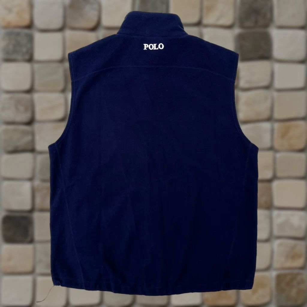 Polo Ralph Lauren Polo Golf Ralph Lauren Men’s Full Zip Fleece Vest Shirt Navy Blue L Size US L / EU 52-54 / 3 - 1 Thumbnail