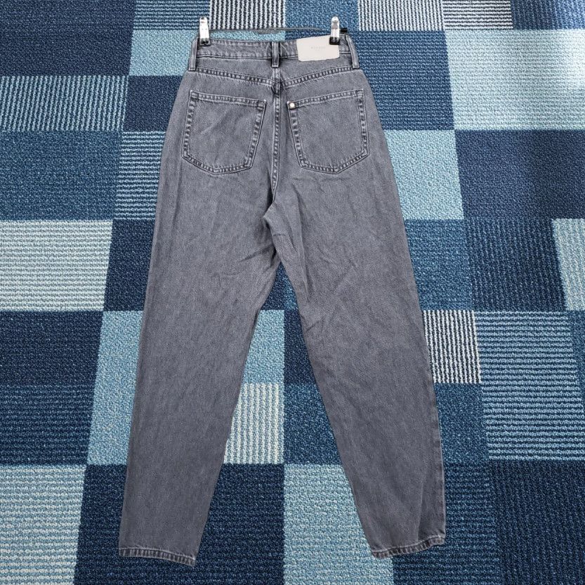 H&M H&M Jeans Women 0 Ultra High Rise Mom Loose Ankle Length Stone Wash Gray Denim Size 25" / US 0 / IT 36 - 1 Thumbnail
