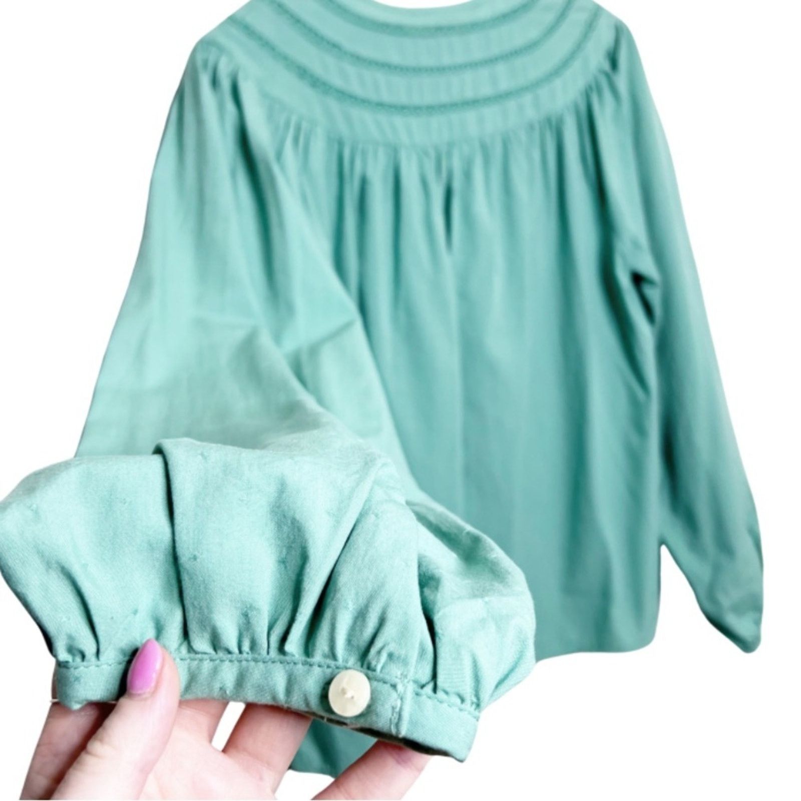 Target Basics New with Tag Universal Thread Women’s Long Sleeve Blouse Size S / US 4 / IT 40 - 10 Thumbnail