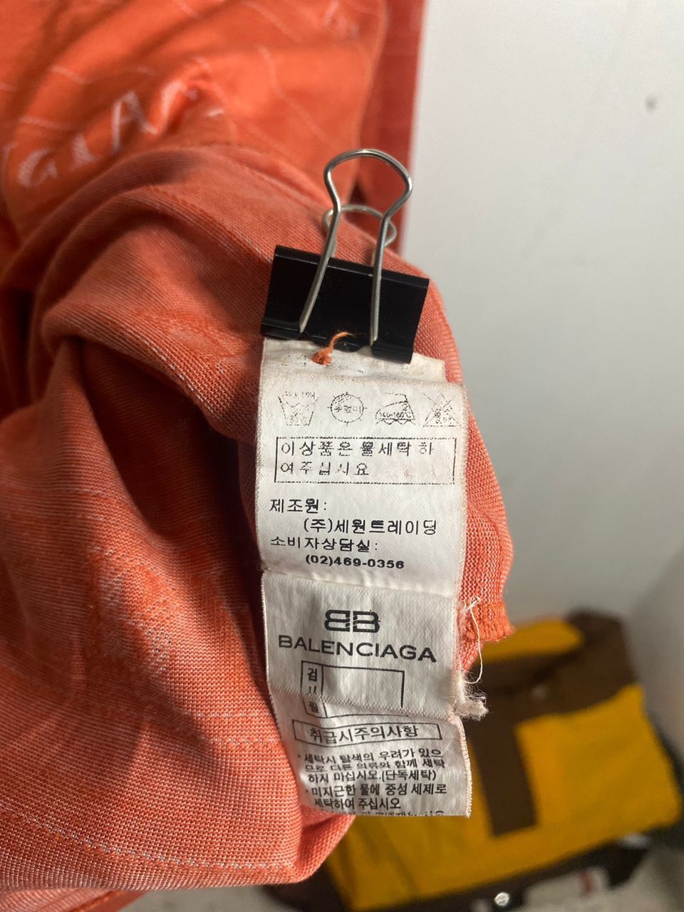 Balenciaga × Vintage Vintage 90s Polo Long Shirt Balenciaga Size US L / EU 52-54 / 3 - 11 Thumbnail