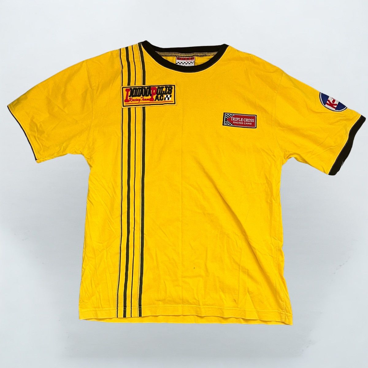 Other Vintage Duke Racing Team Yellow Y2K Motorsport Tee L Size US L / EU 52-54 / 3 - 1 Thumbnail