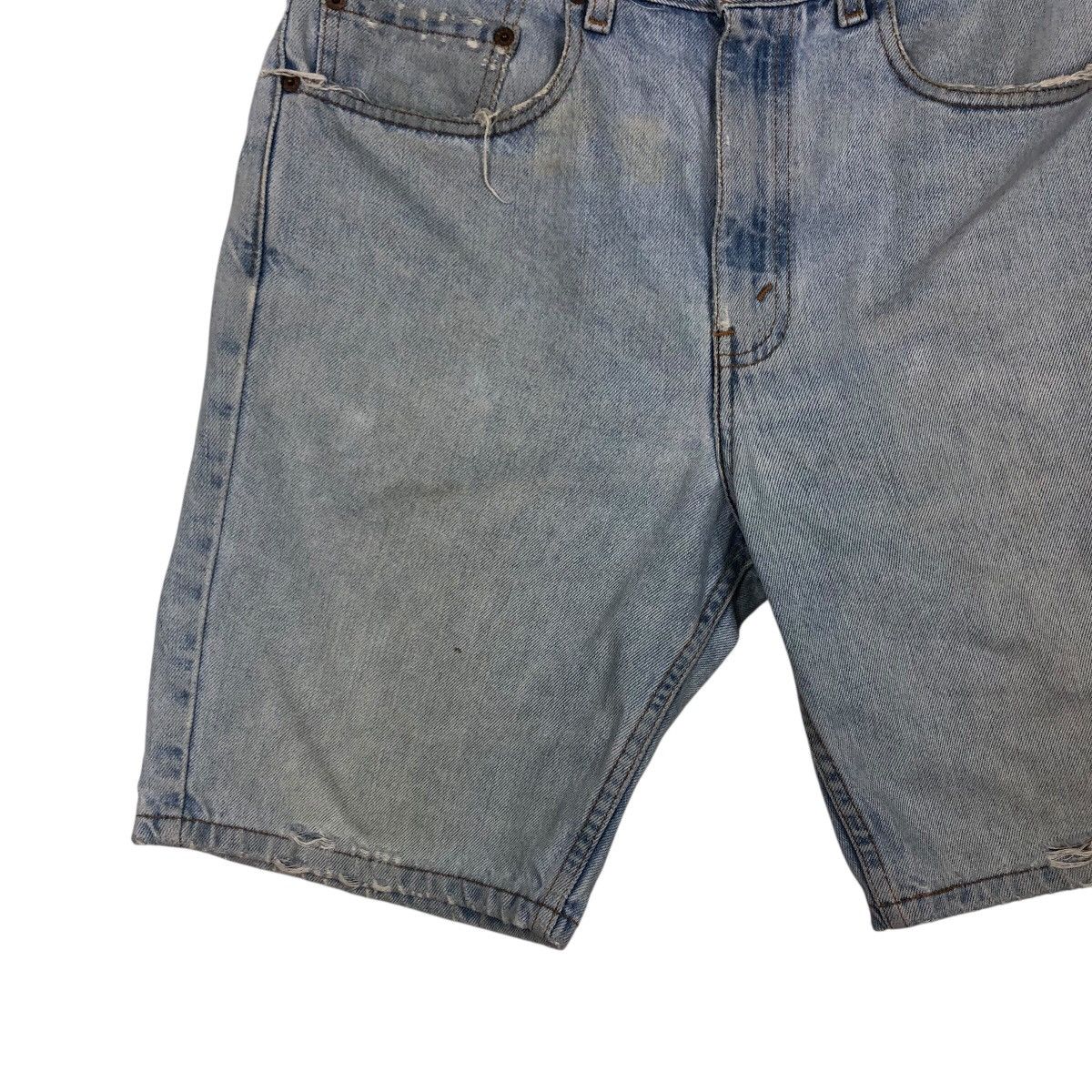 Levi's 📌Vintage Short Denim Jeans Levi's Lot 505 Biker Style Size US 32 / EU 48 - 5 Thumbnail