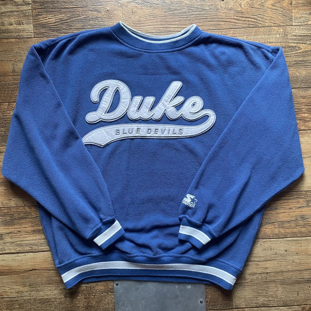 Starter Vintage 90s Started Duke Crewneck! Size US L / EU 52-54 / 3 - 1 Thumbnail