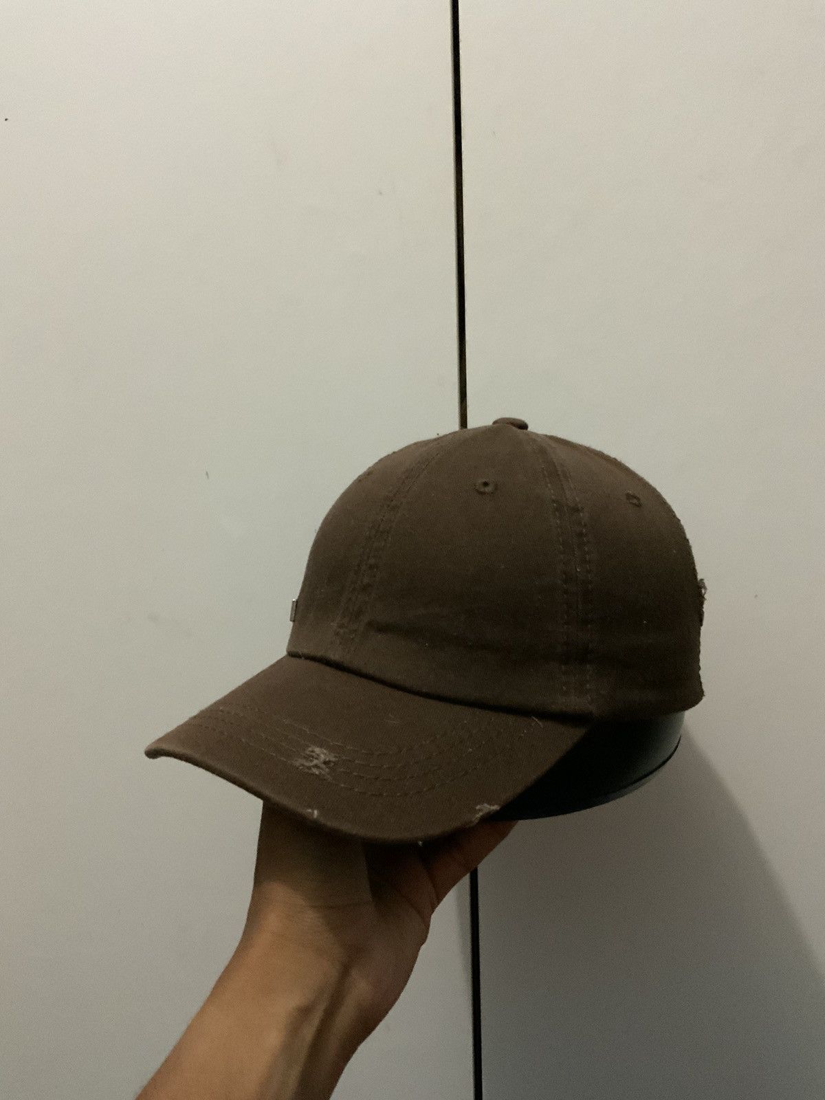 Japanese Brand Wild Turkey Bourbon Distressed Brown Archive Hat Size ONE SIZE - 2 Thumbnail