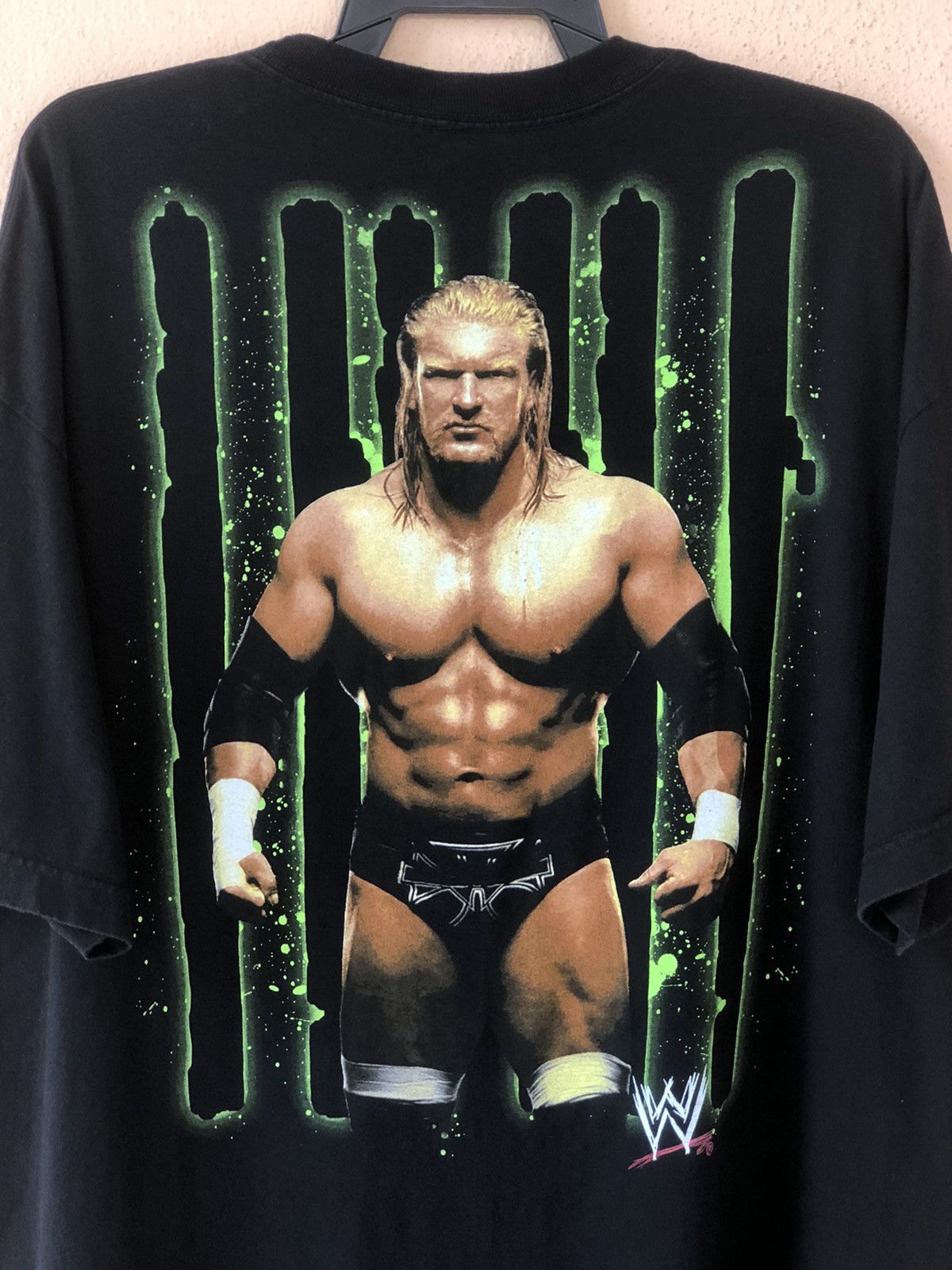 Vintage Vintage WWE TRIPLE H Rare Wrestling Tee Size US XL / EU 56 / 4 - 3 Thumbnail