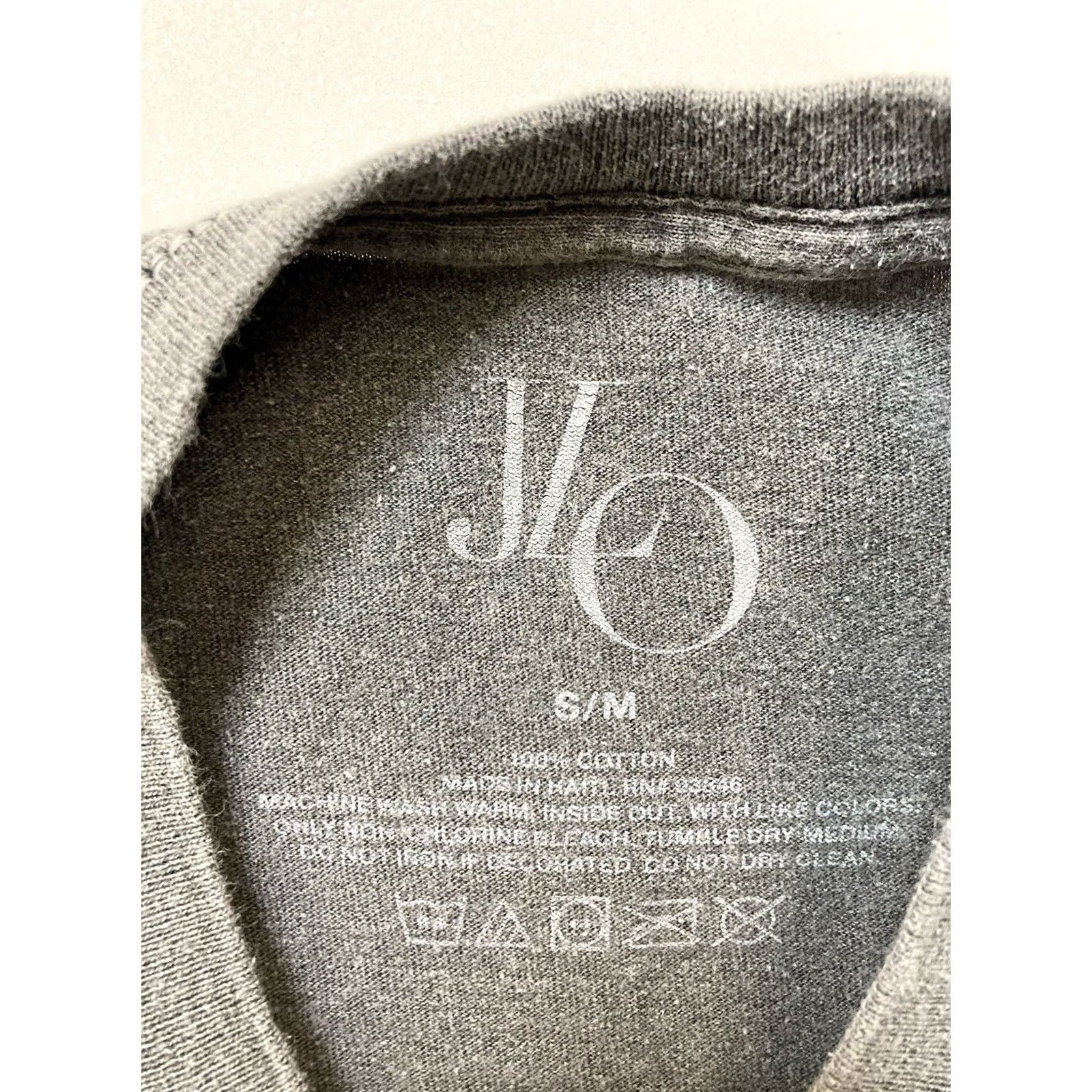 Vintage VINTAGE Jennifer Lopez JLO Graphic T-shirt Women Medium Gray Short Sleeve Music Size M / US 6-8 / IT 42-44 - 4 Thumbnail