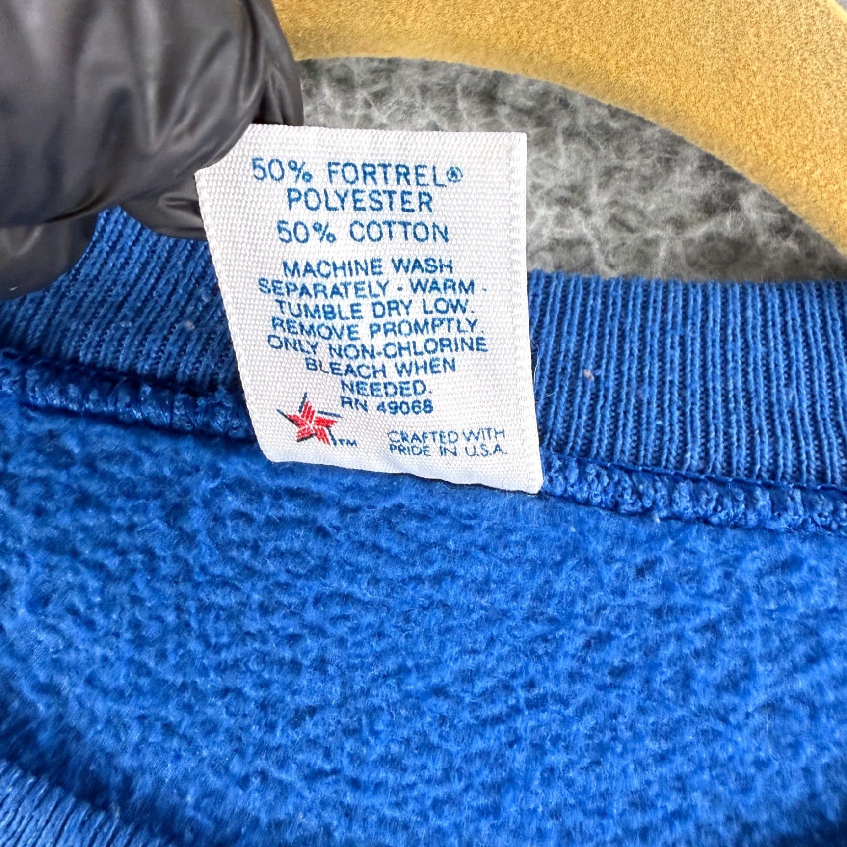 Soffe Vintage Soffe Sweats Pullover Mens XL Blue Shirt Size US XL / EU 56 / 4 - 7 Thumbnail