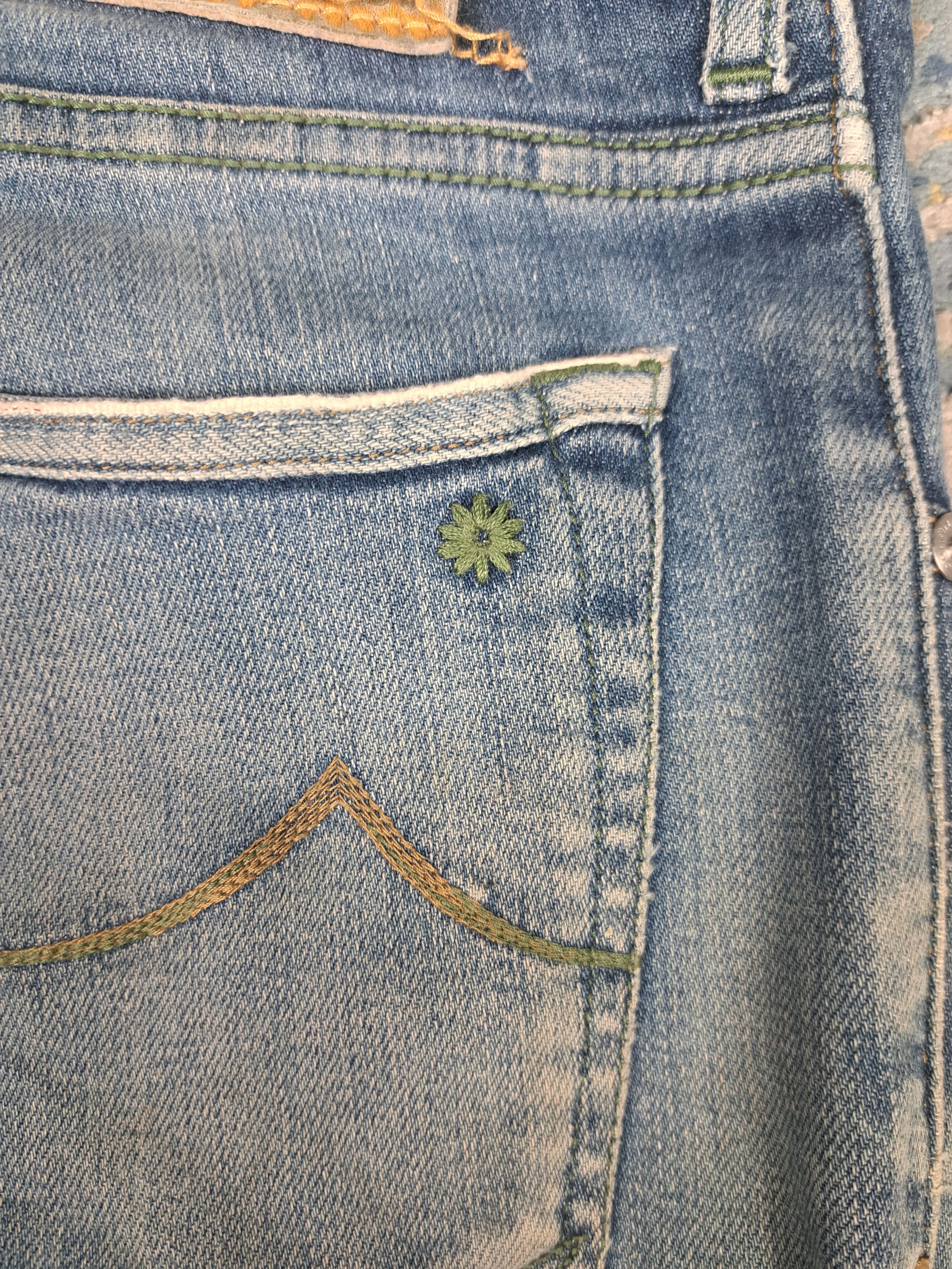 Jacob Cohen Jacob Cohen Pony Hair Patch Handmade Distressed Denim Size US 32 / EU 48 - 4 Thumbnail