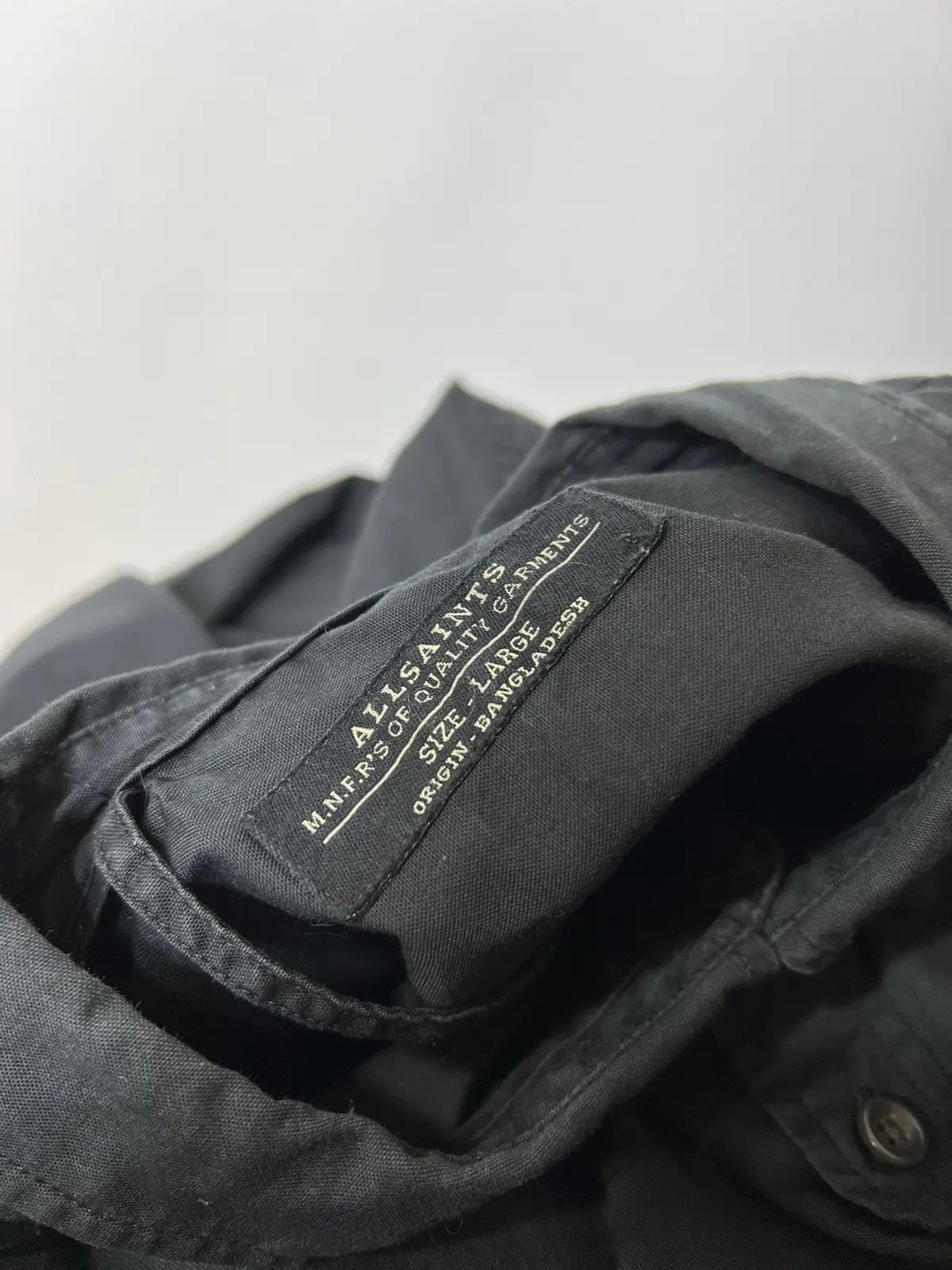 20471120 × Allsaints × Japanese Brand All Saints Redondo LS Shirt Size US L / EU 52-54 / 3 - 3 Thumbnail