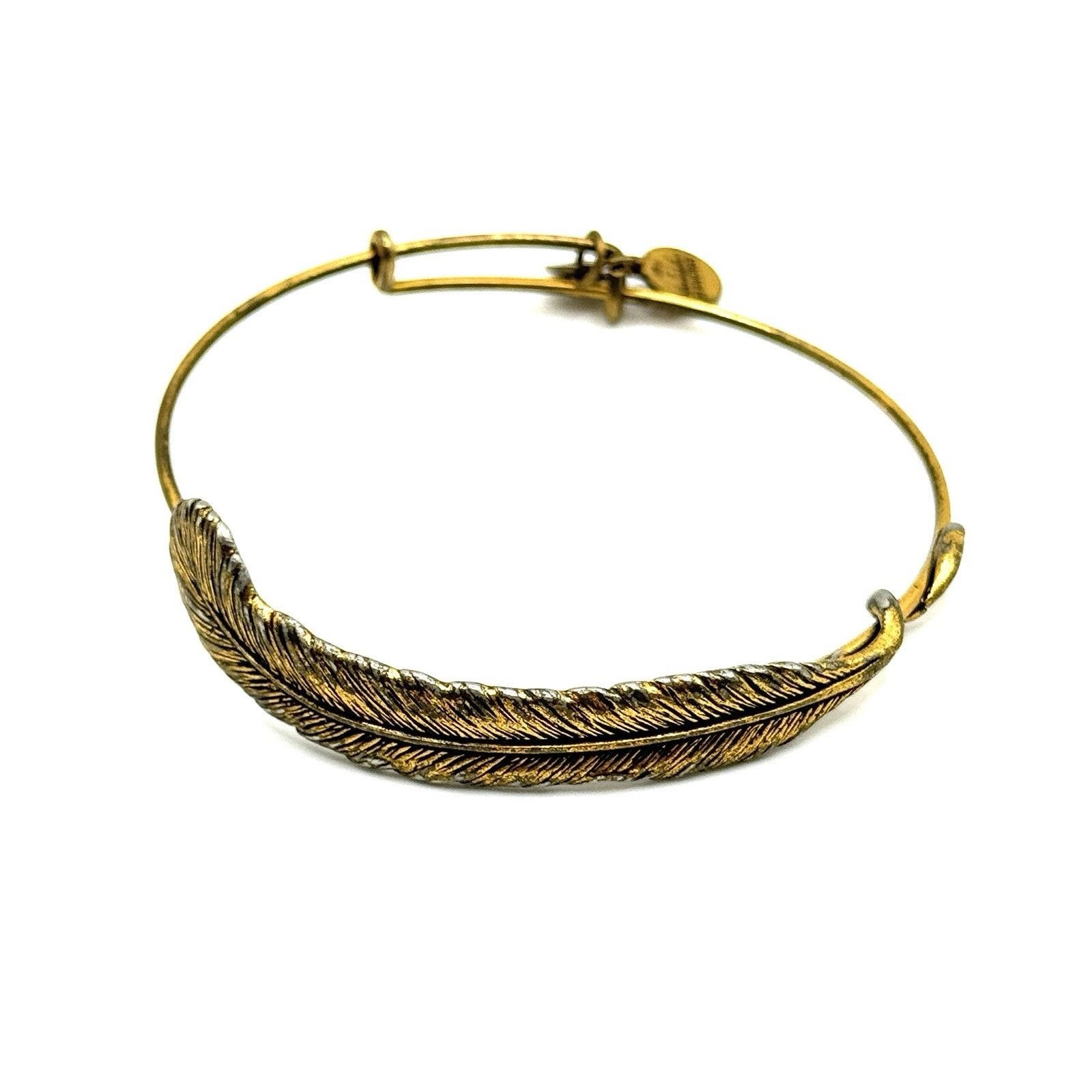 Other ALEX AND ANI Adjustable Feather Bracelet in Rafaelian Gold Size ONE SIZE - 1 Thumbnail